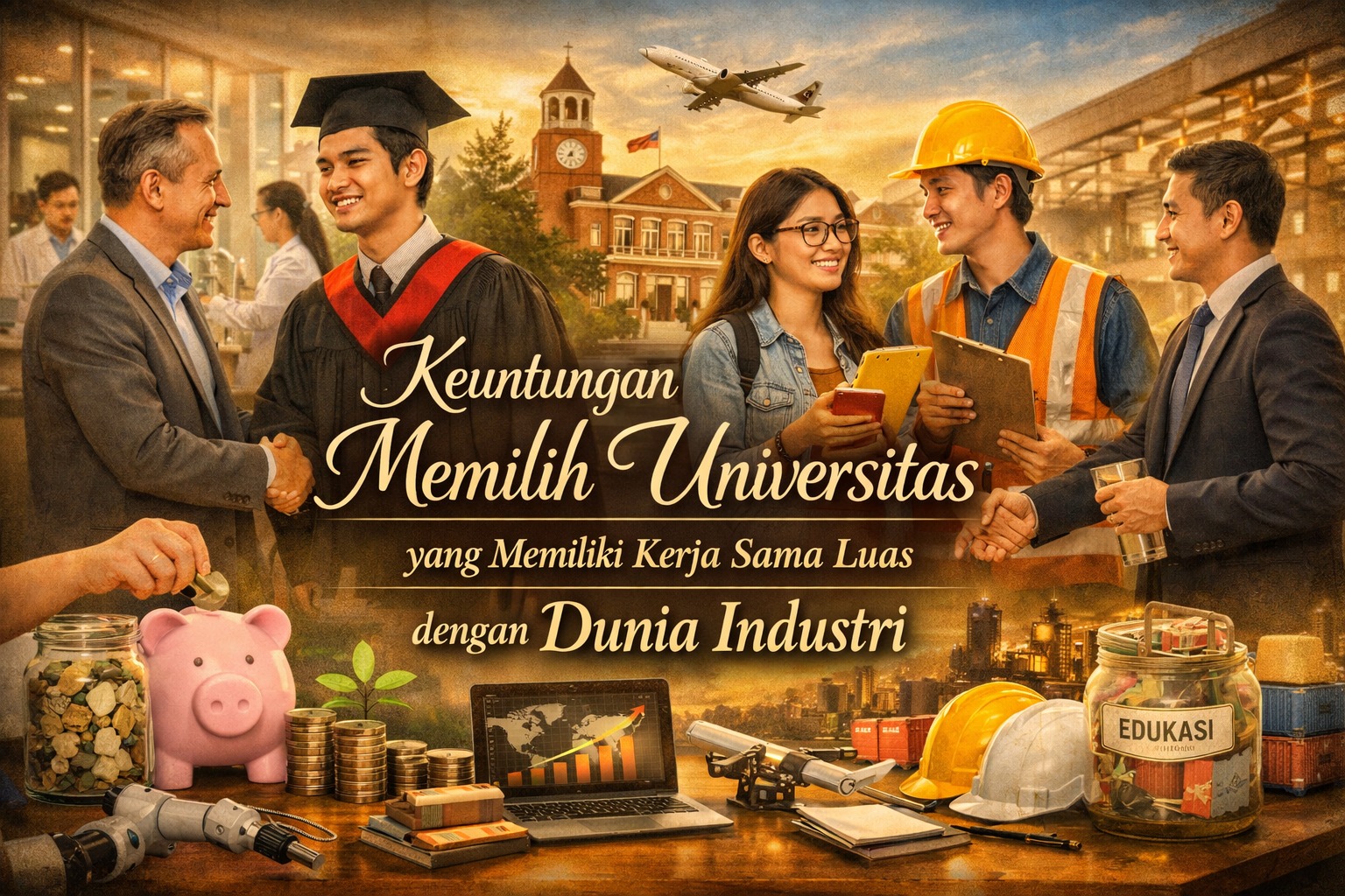 Keuntungan Memilih Universitas yang Memiliki Kerja Sama Luas dengan Dunia Industri