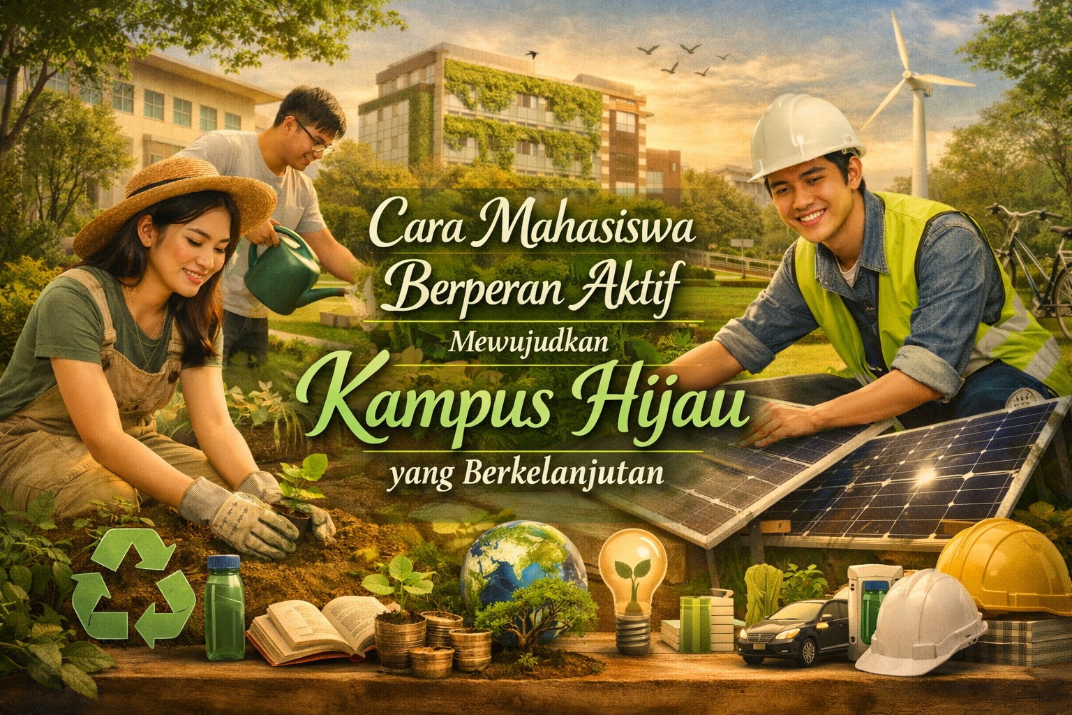 Cara Mahasiswa Berperan Aktif Mewujudkan Kampus Hijau yang Berkelanjutan