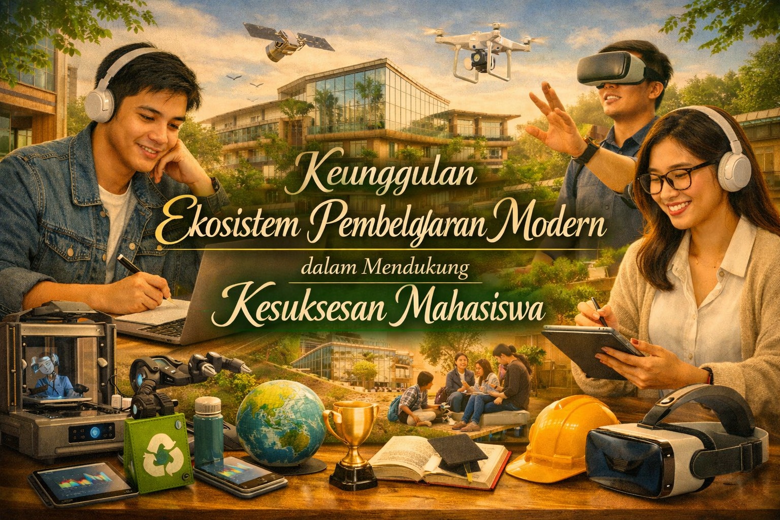 Keunggulan Ekosistem Pembelajaran Modern dalam Mendukung Kesuksesan Mahasiswa