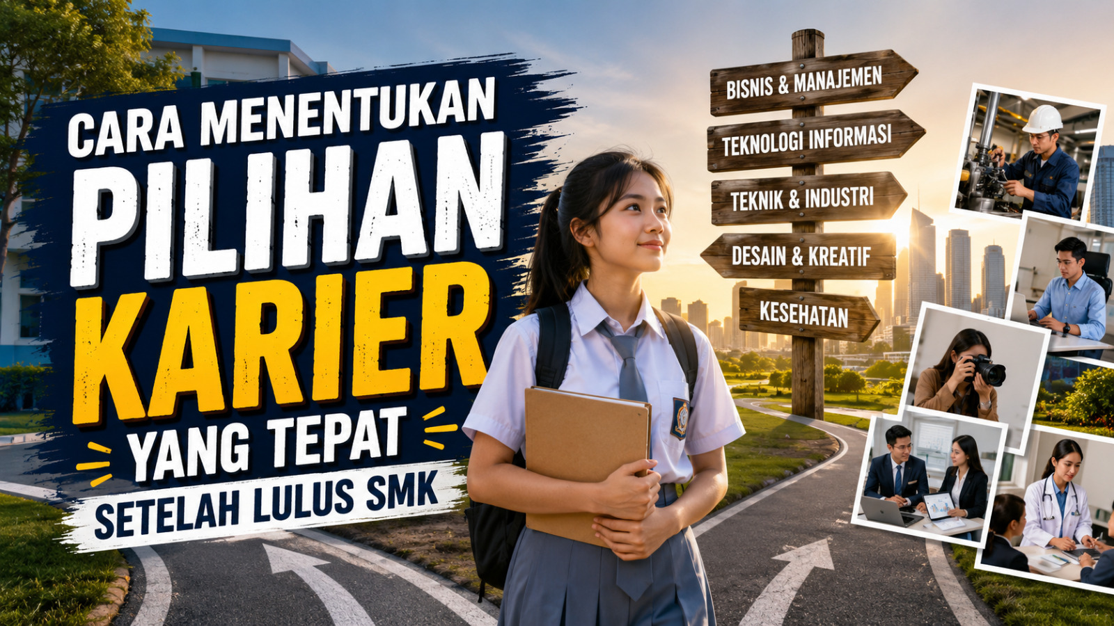 Cara Menentukan Pilihan Karier yang Tepat Setelah Lulus SMK 