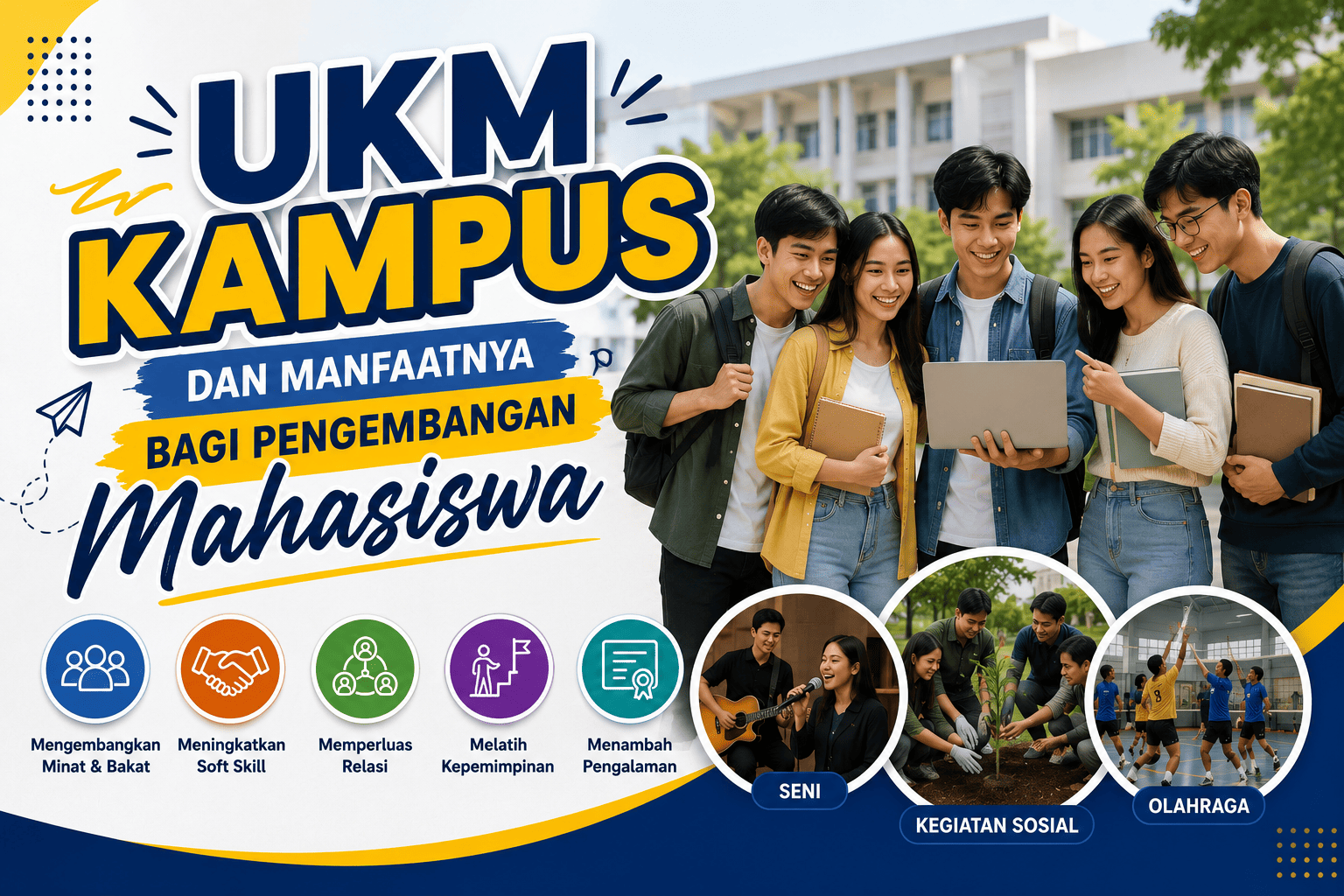 UKM Kampus dan Manfaatnya bagi Pengembangan Mahasiswa