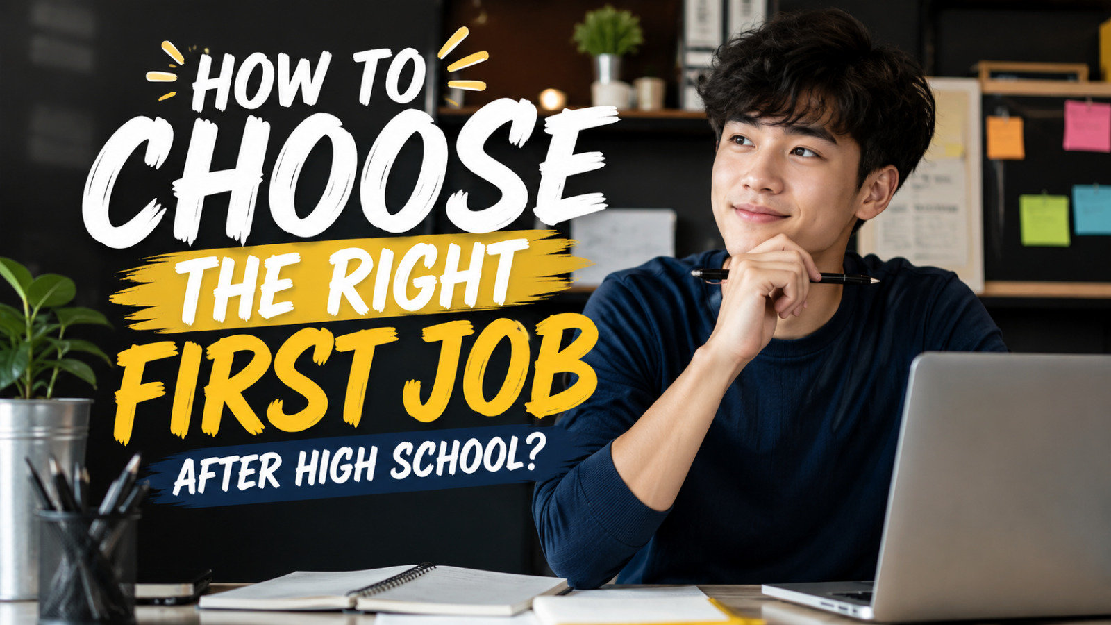 How To Choose The Right First Job After High School?
