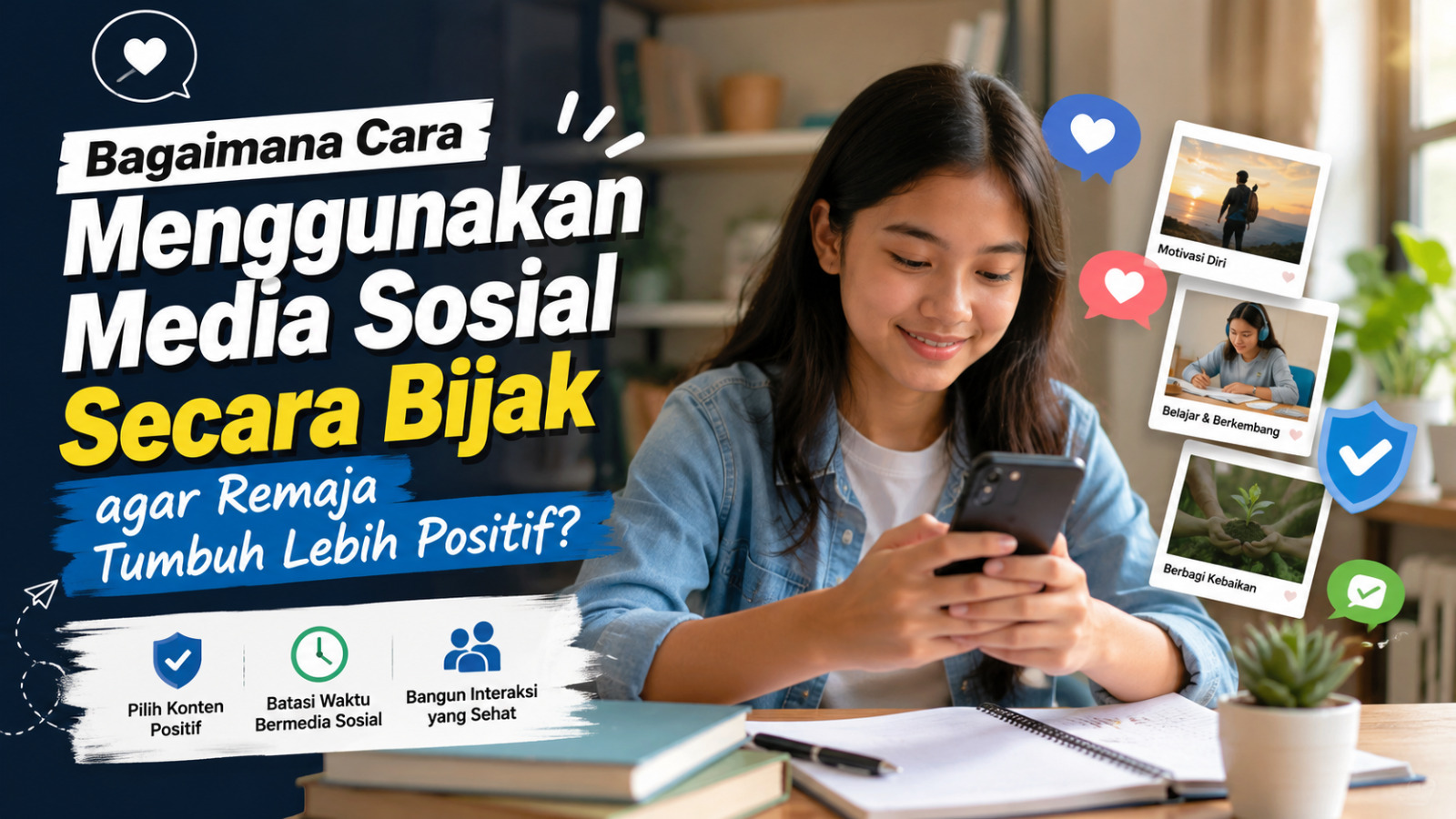 Bagaimana Cara Menggunakan Media Sosial Secara Bijak agar Remaja Tumbuh Lebih Positif?