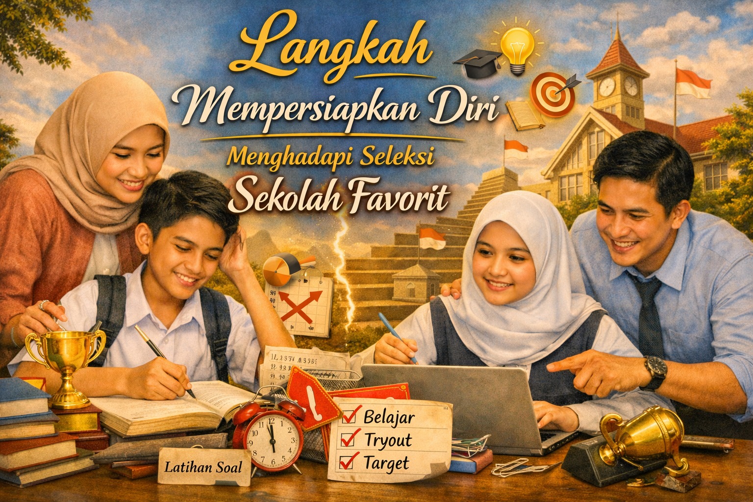 Langkah Mempersiapkan Diri Menghadapi Seleksi Sekolah Favorit Sejak Dini