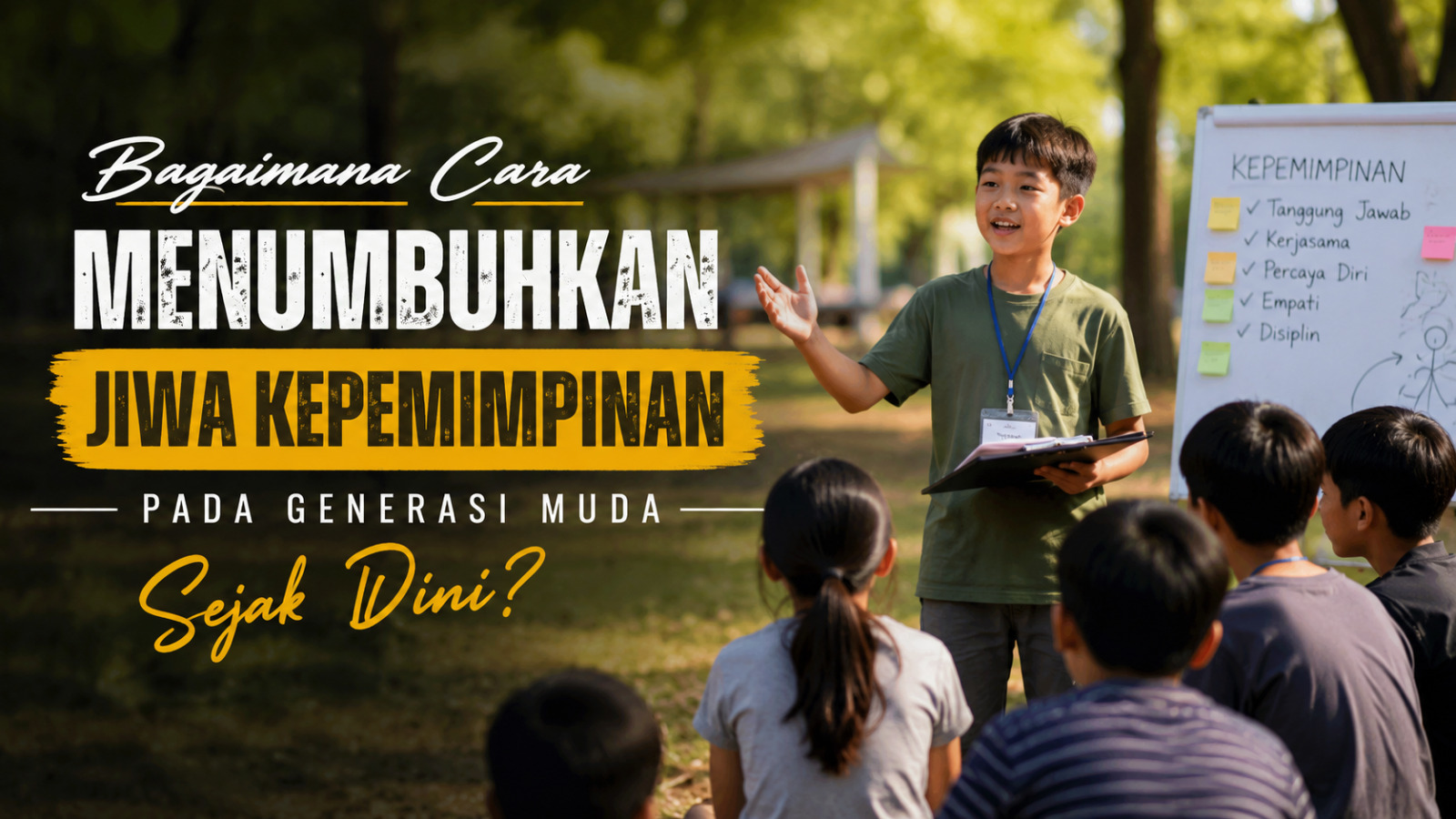 Bagaimana Cara Menumbuhkan Jiwa Kepemimpinan pada Generasi Muda Sejak Dini?