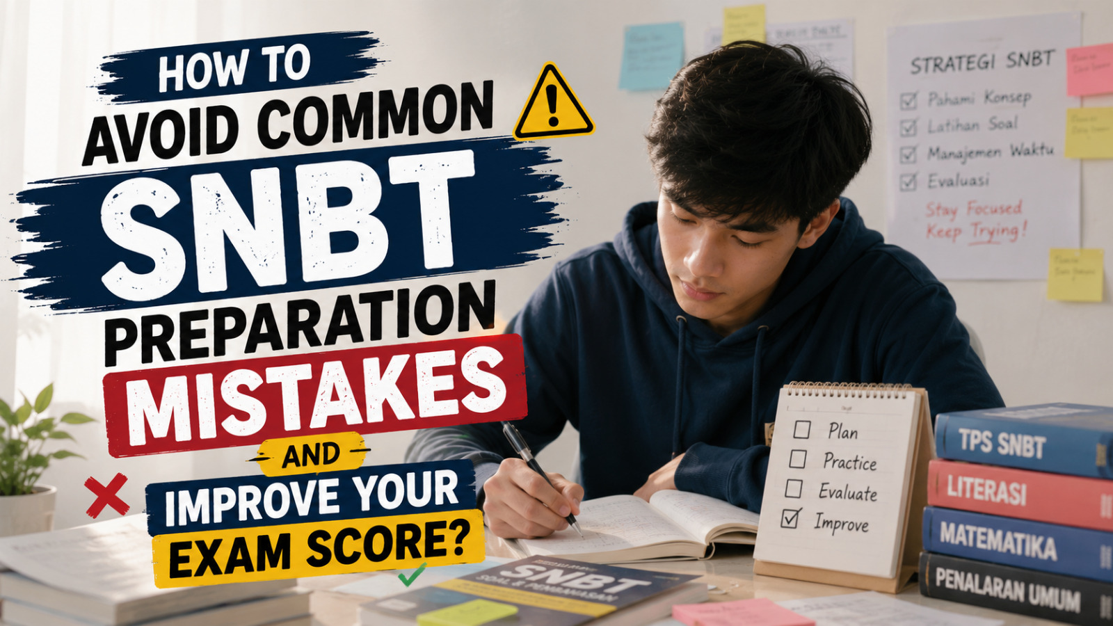 How To Avoid Common SNBT Preparation Mistakes And Improve Your Exam Score?