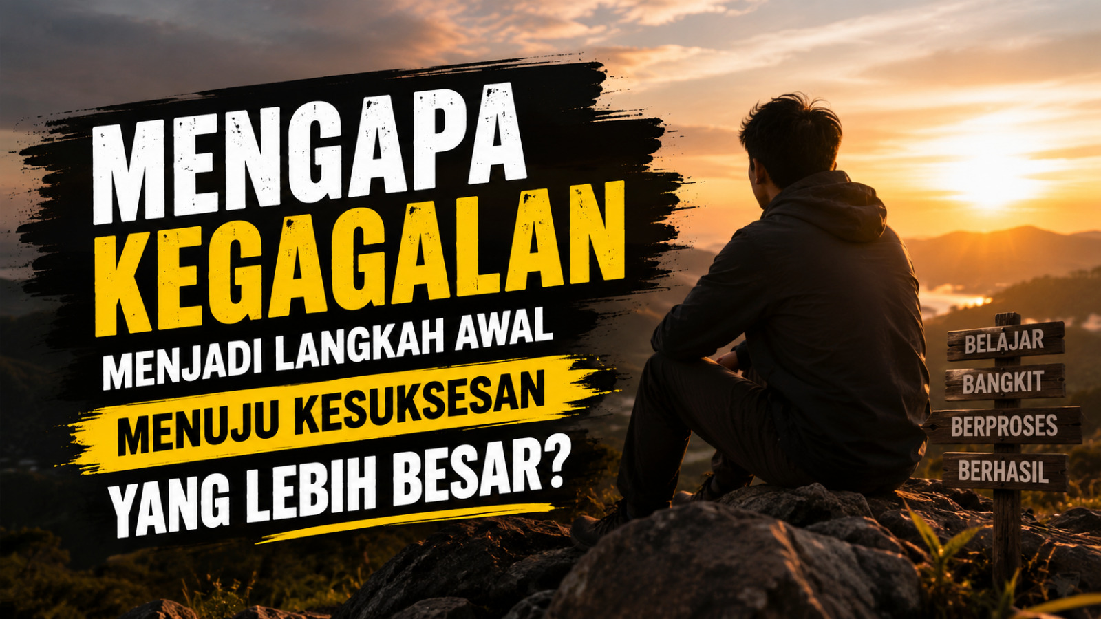 Mengapa Kegagalan Menjadi Langkah Awal Menuju Kesuksesan Yang Lebih Besar?