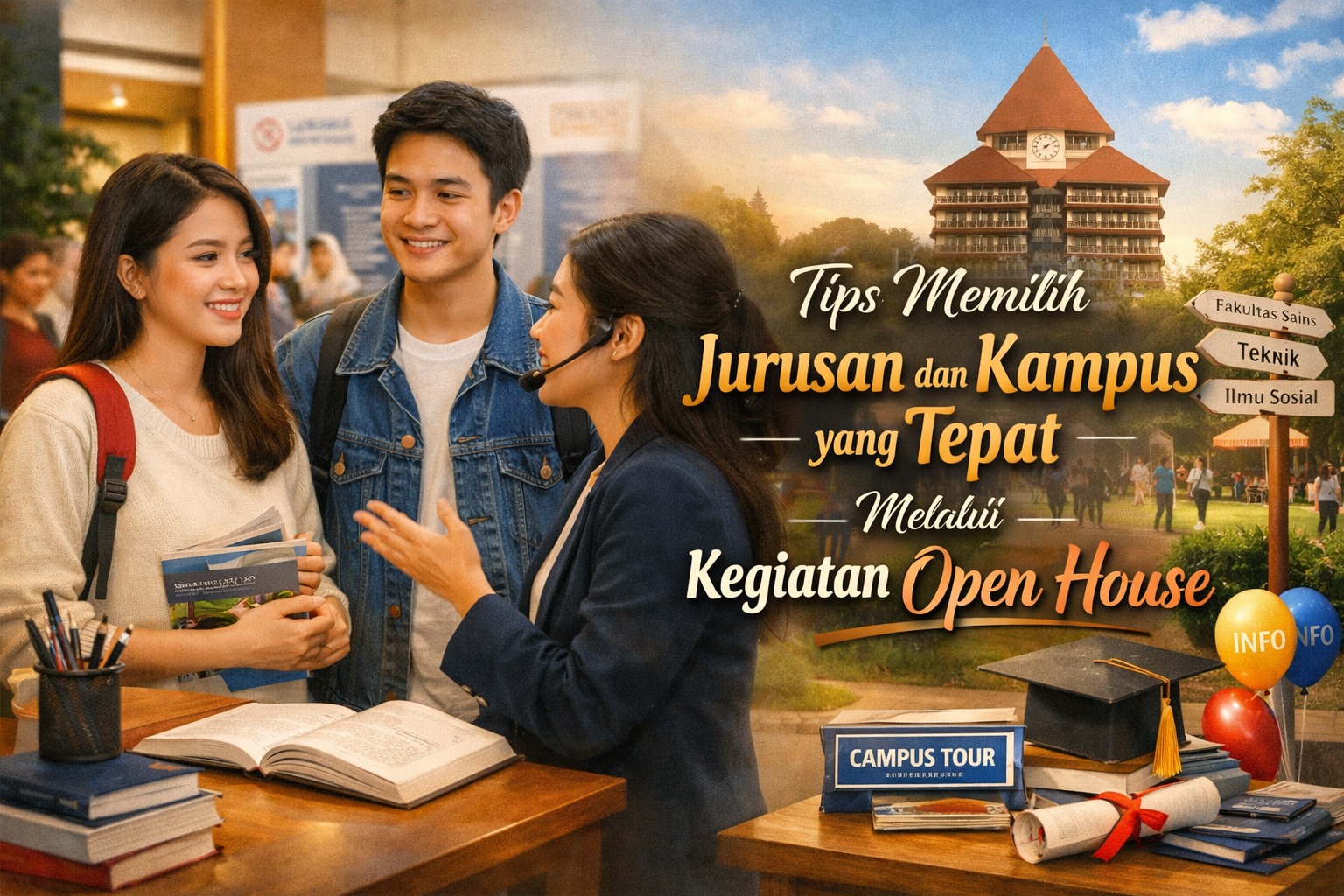 Tips Memilih Jurusan dan Kampus yang Tepat Melalui Kegiatan Open House