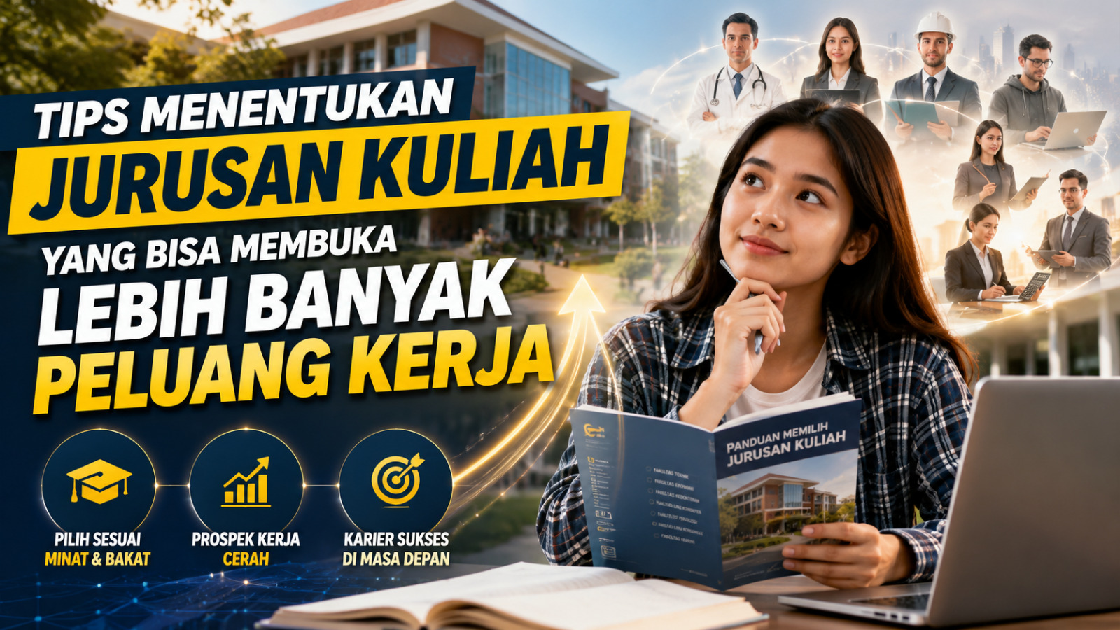 Tips Menentukan Jurusan Kuliah yang Bisa Membuka Lebih Banyak Peluang Kerja