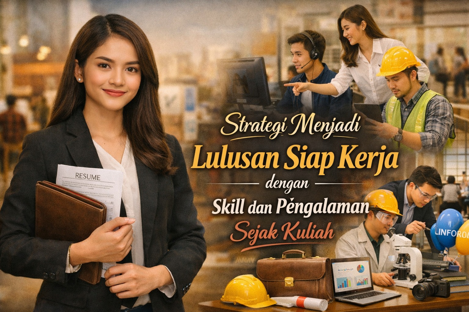 Strategi Menjadi Lulusan Siap Kerja dengan Skill dan Pengalaman Sejak Kuliah