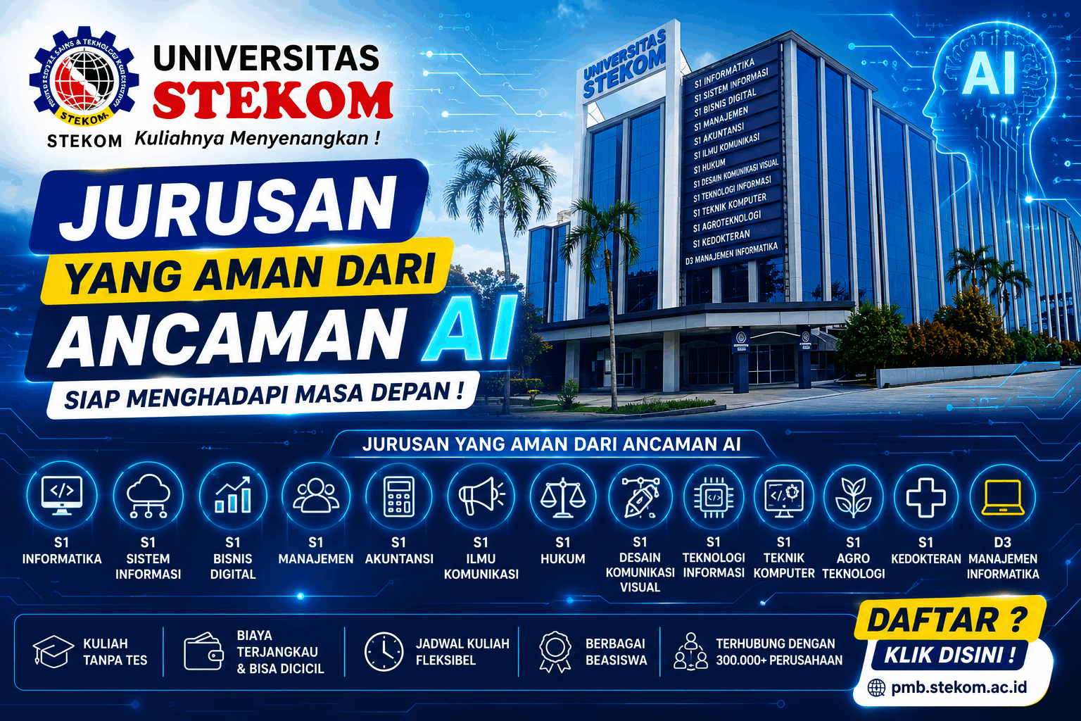 Jurusan yang Aman dari Ancaman AI dalam 10 Tahun ke Depan