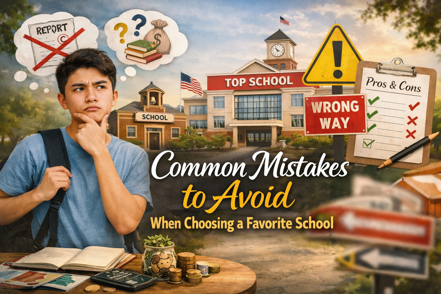 Common Mistakes to Avoid When Choosing a Favorite School