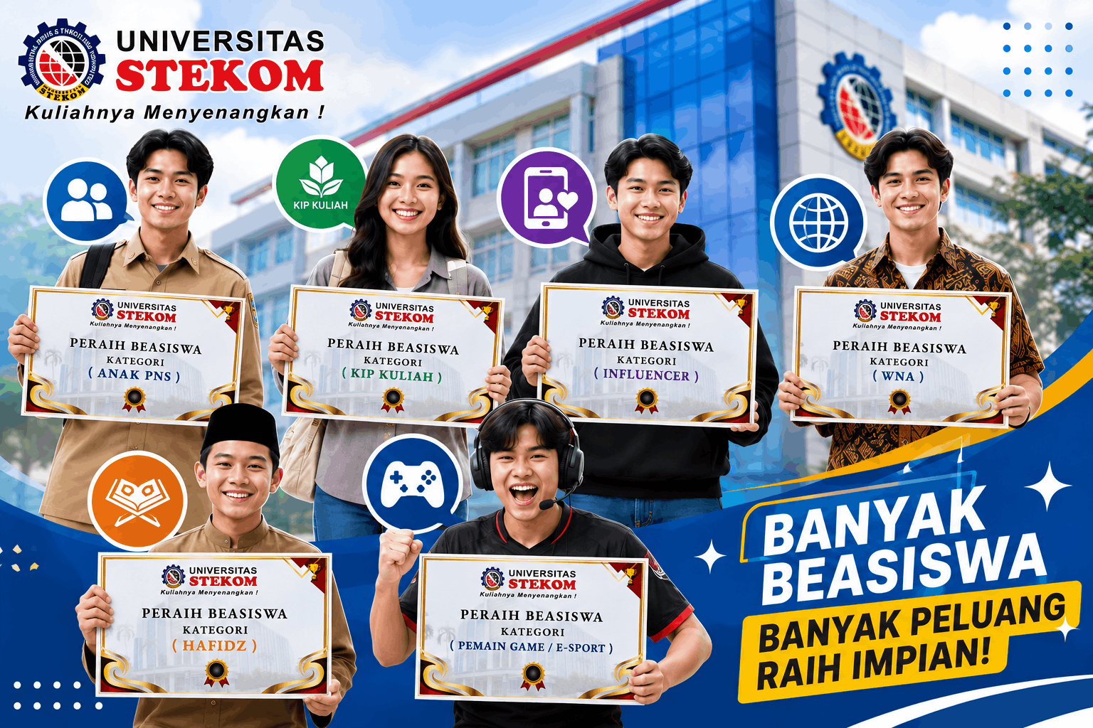 Kampus Swasta dengan Banyak Program Beasiswa