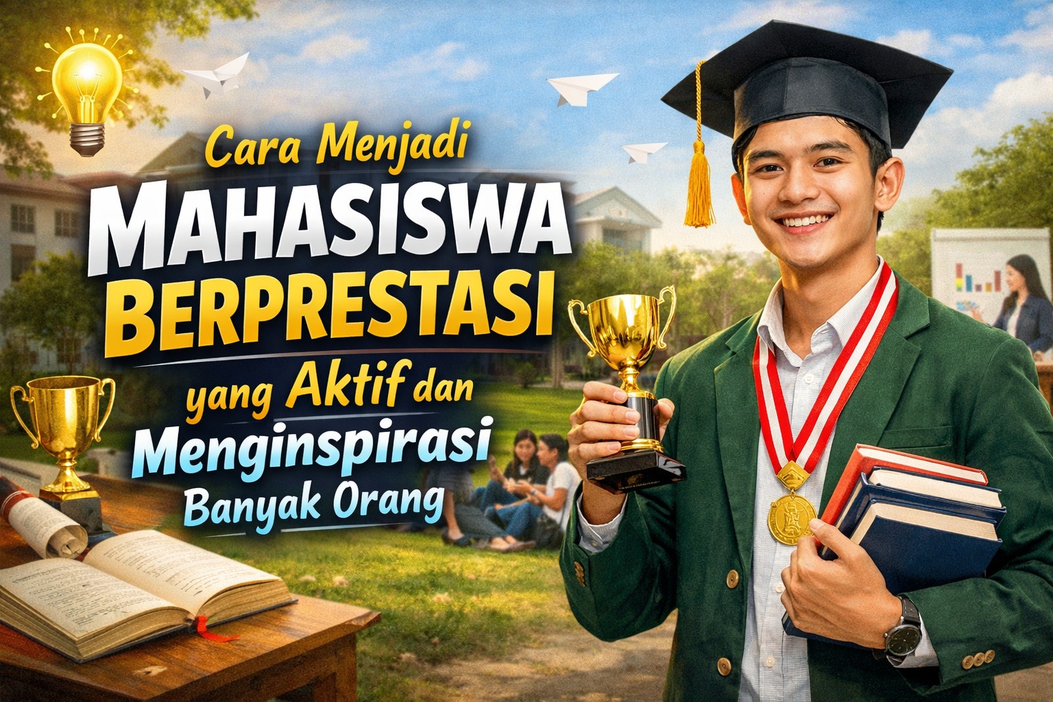 Cara Menjadi Mahasiswa Berprestasi yang Aktif dan Menginspirasi Banyak Orang