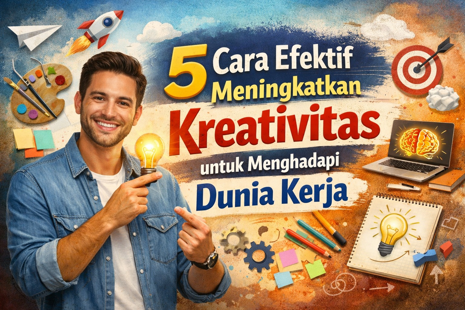 5 Cara Efektif Meningkatkan Kreativitas untuk Menghadapi Dunia Kerja