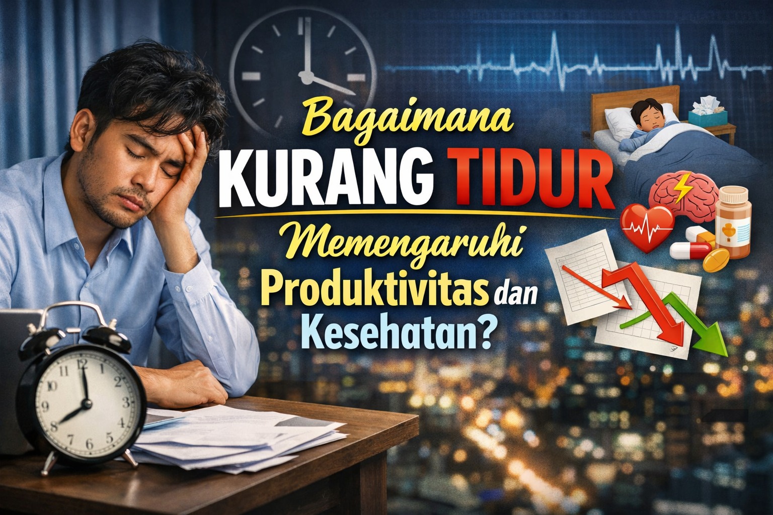 Bagaimana Kurang Tidur Memengaruhi Produktivitas dan Kesehatan?