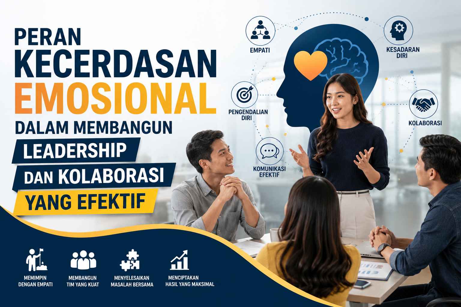 Peran Kecerdasan Emosional dalam Membangun Leadership dan Kolaborasi yang Efekti