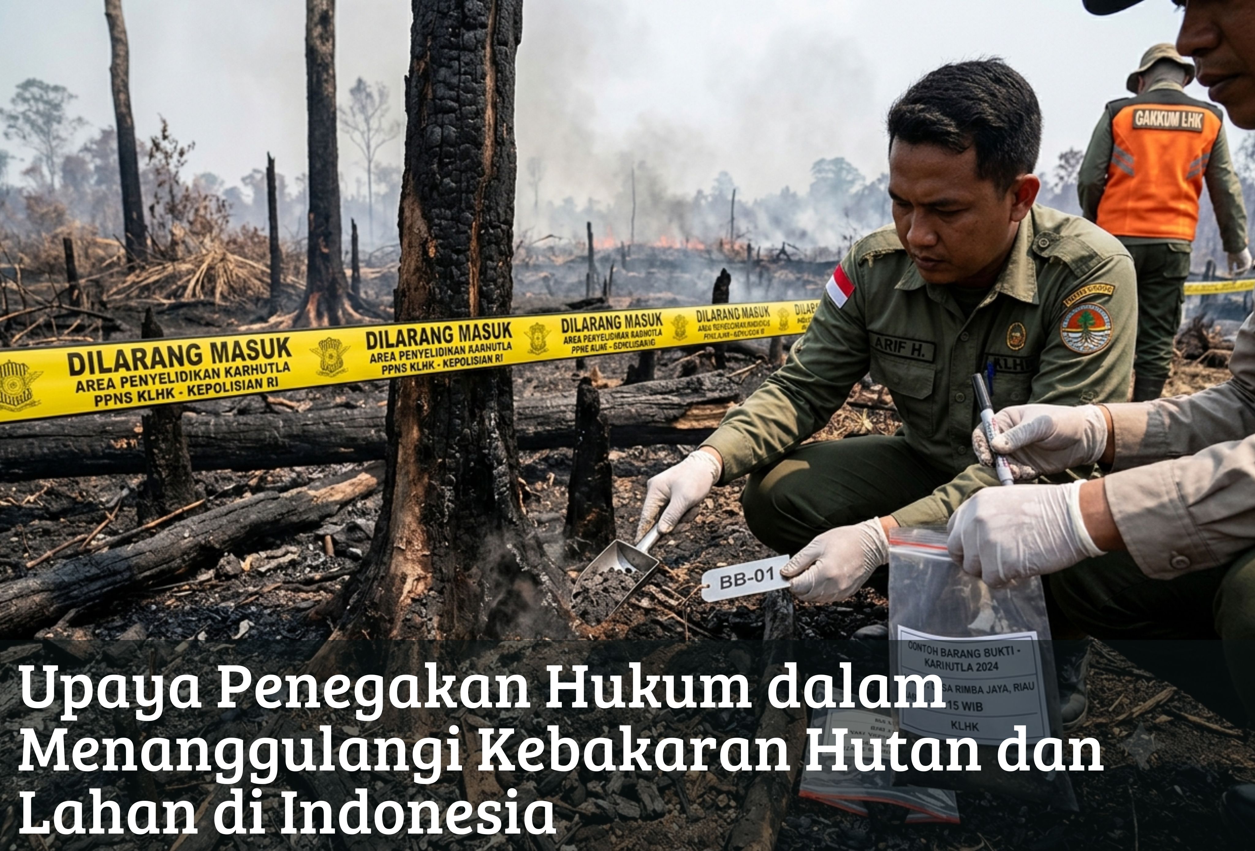 Penegakan Hukum terhadap Pembakaran Hutan dan Lahan
