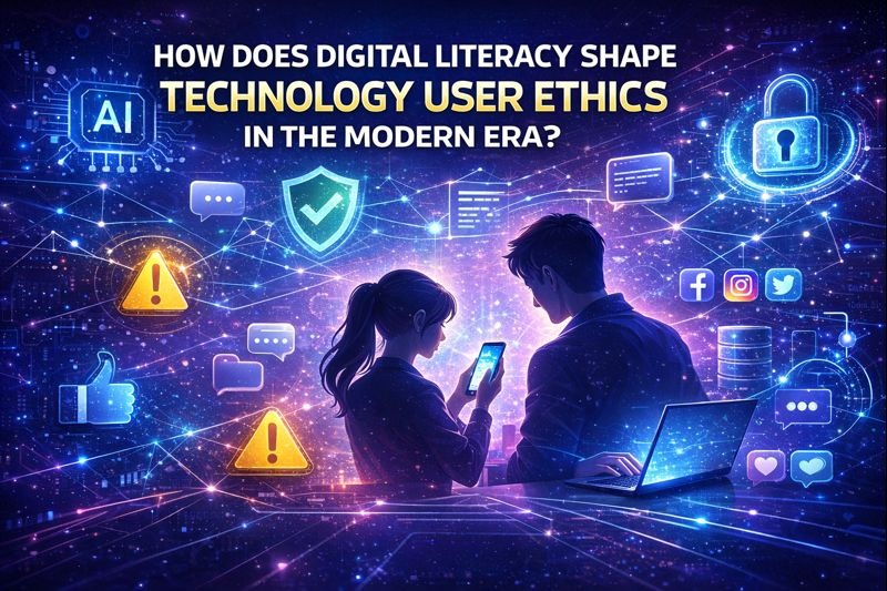 HOW DOES DIGITAL LITERACY SHAPE TECHNOLOGY USER ETHICS IN THE MODERN ERA?