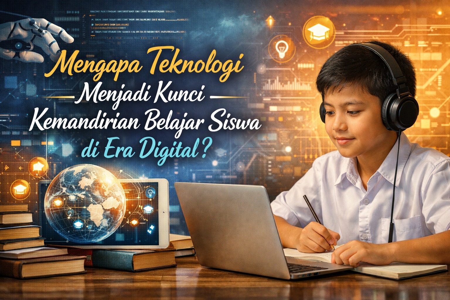 Mengapa Teknologi Menjadi Kunci Kemandirian Belajar Siswa di Era Digital?