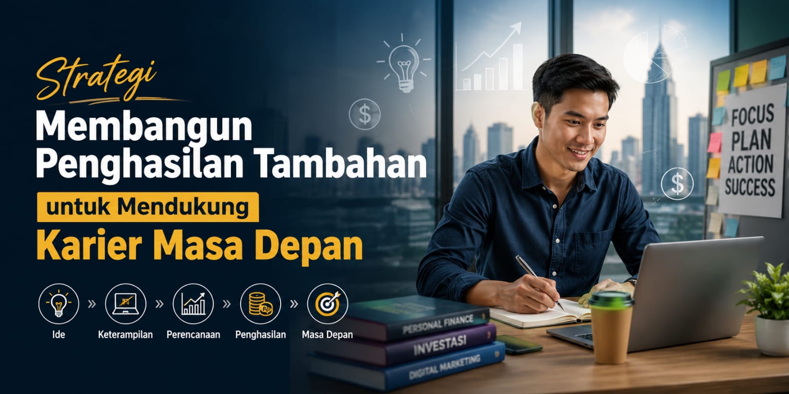 Strategi Membangun Penghasilan Tambahan untuk Mendukung Karier Masa Depan
