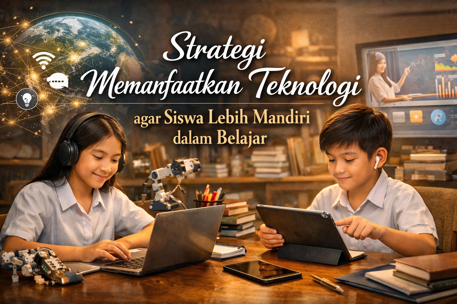 Strategi Memanfaatkan Teknologi agar Siswa Lebih Mandiri dalam Belajar
