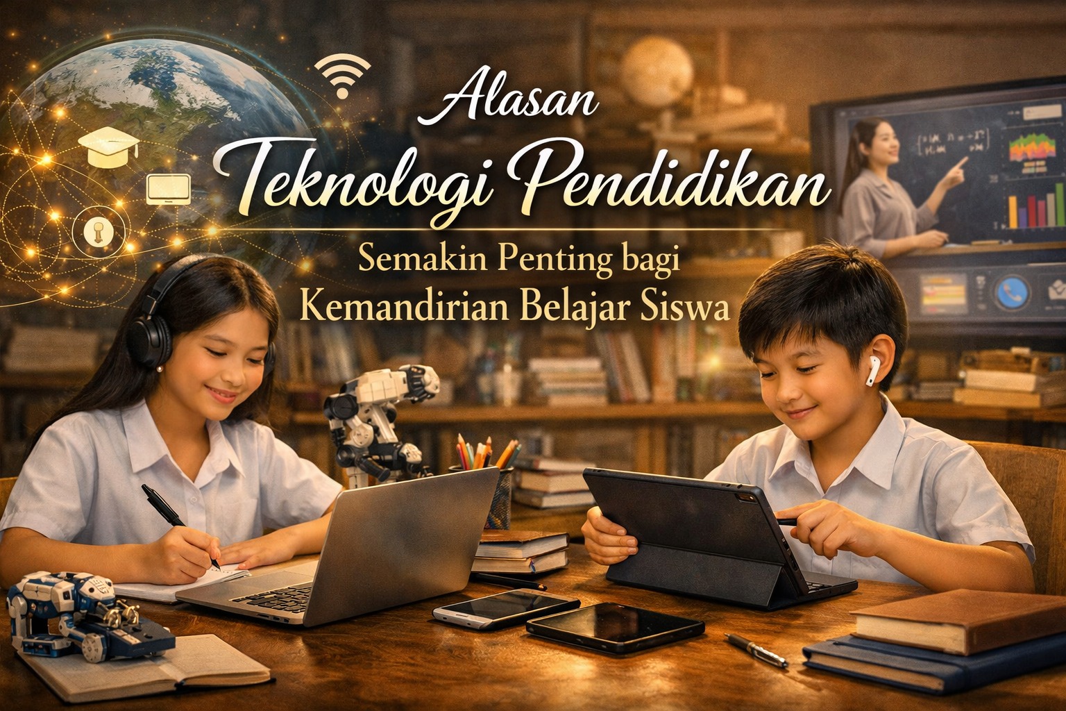 Alasan Teknologi Pendidikan Semakin Penting bagi Kemandirian Belajar Siswa