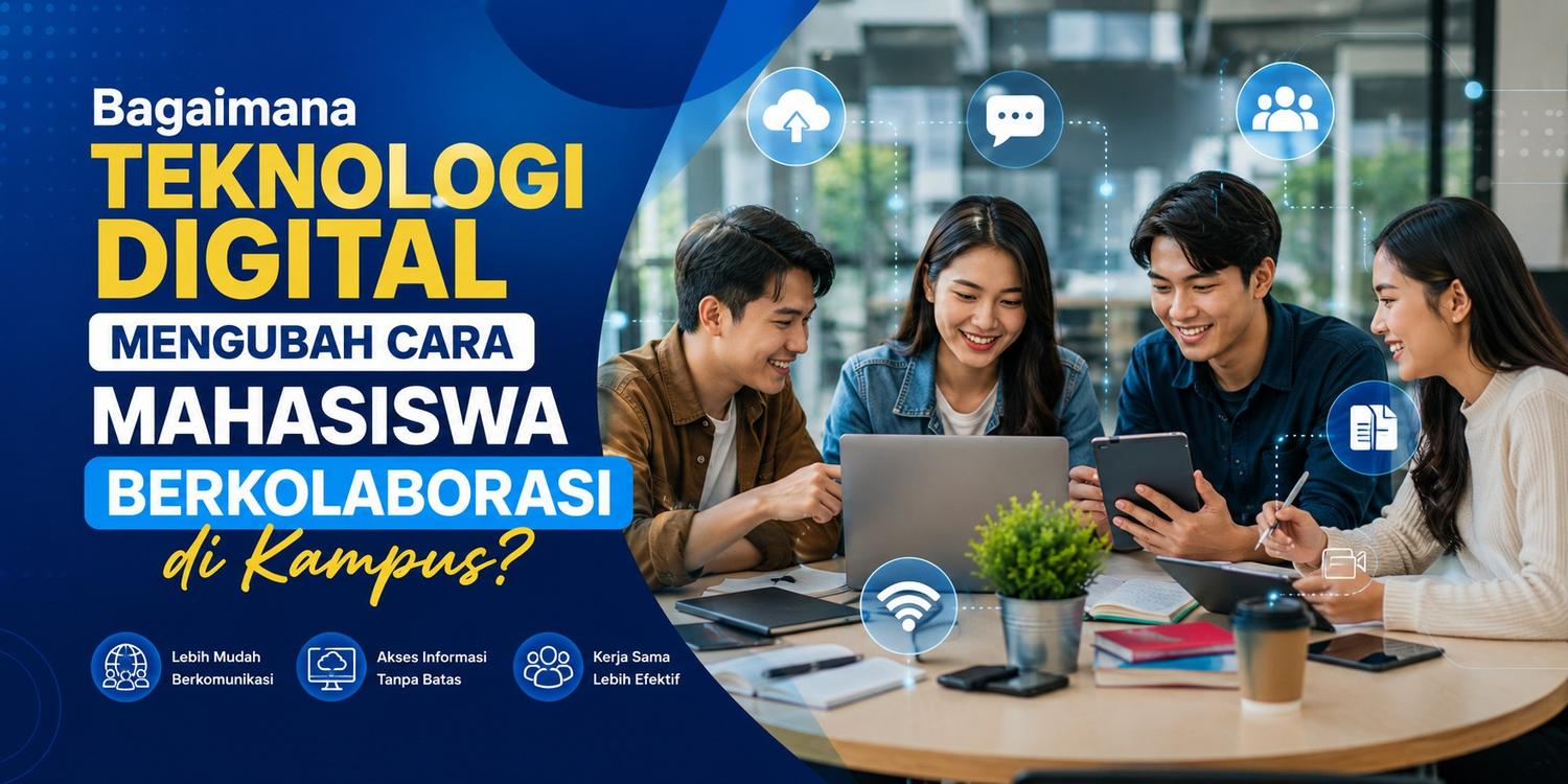 Bagaimana Teknologi Digital Mengubah Cara Mahasiswa Berkolaborasi di Kampus?