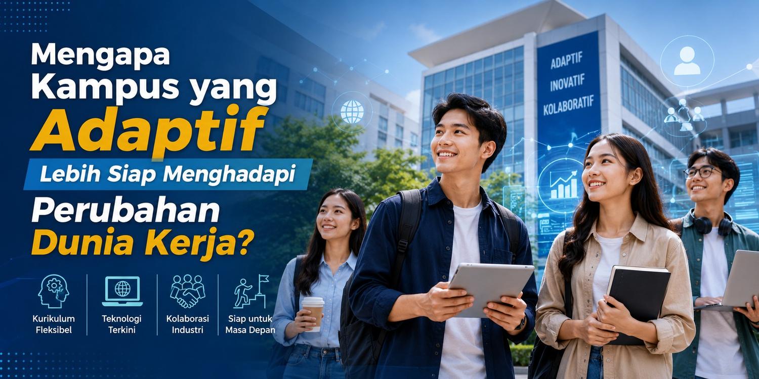 Mengapa Kampus yang Adaptif Lebih Siap Menghadapi Perubahan Dunia Kerja?