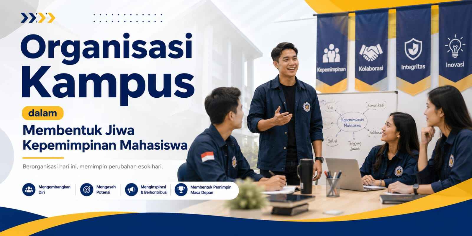  Organisasi Kampus dalam Membentuk Jiwa Kepemimpinan Mahasiswa