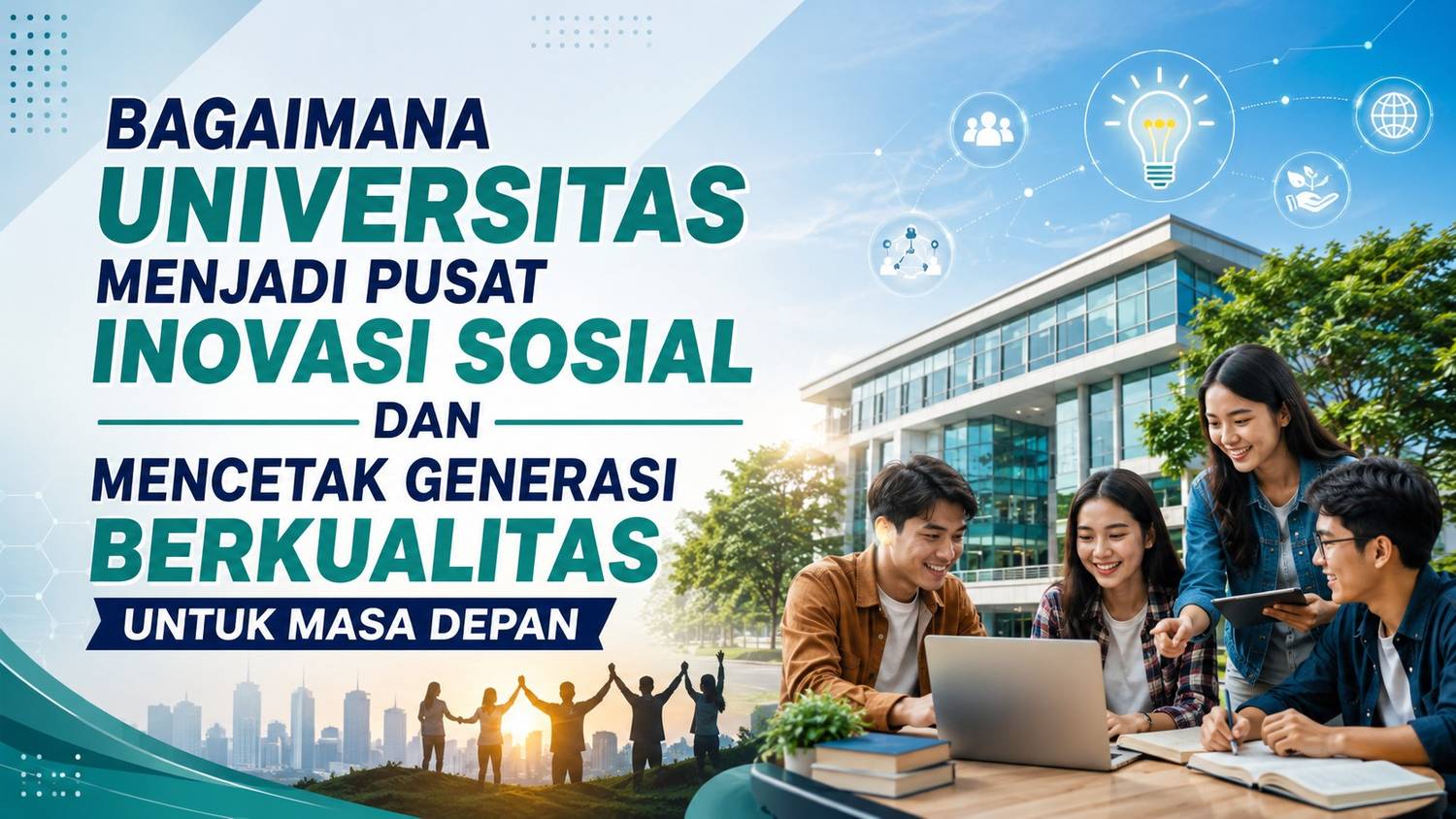 Bagaimana Universitas Menjadi Pusat Inovasi Sosial dan Mencetak Generasi Berkualitas untuk Masa Depan