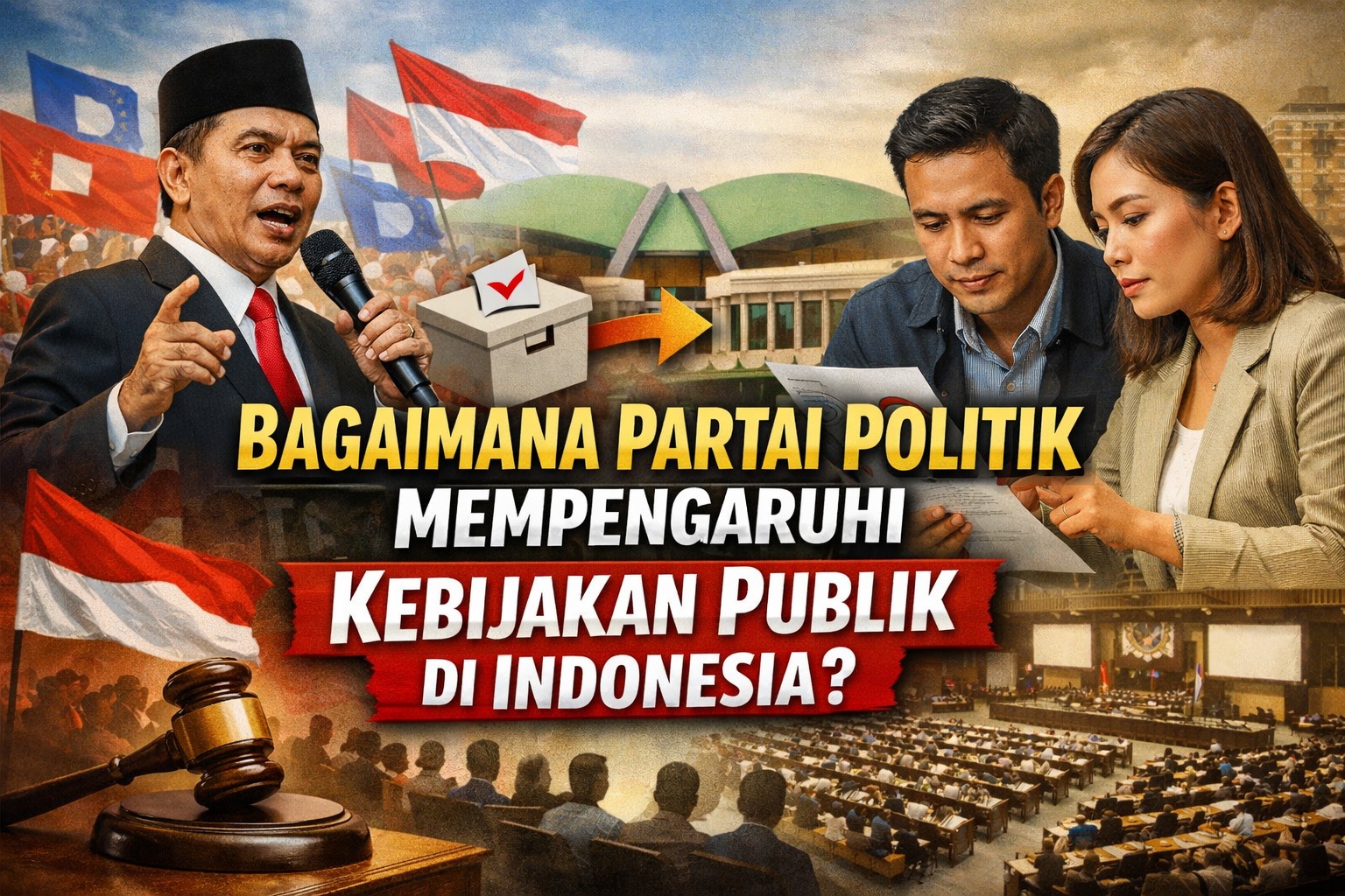 Bagaimana Partai Politik Mempengaruhi Kebijakan Publik di Indonesia?