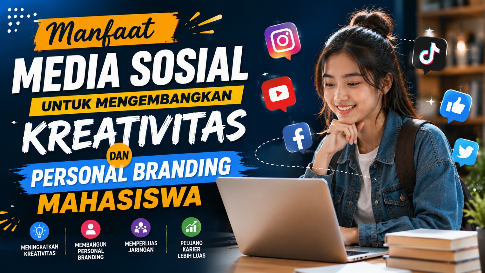 Manfaat Media Sosial untuk Mengembangkan Kreativitas dan Personal Branding Mahasiswa