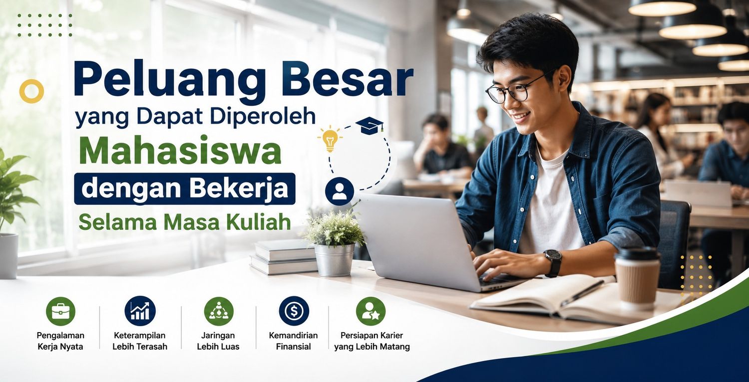 Peluang Besar yang Dapat Diperoleh Mahasiswa dengan Bekerja Selama Masa Kuliah