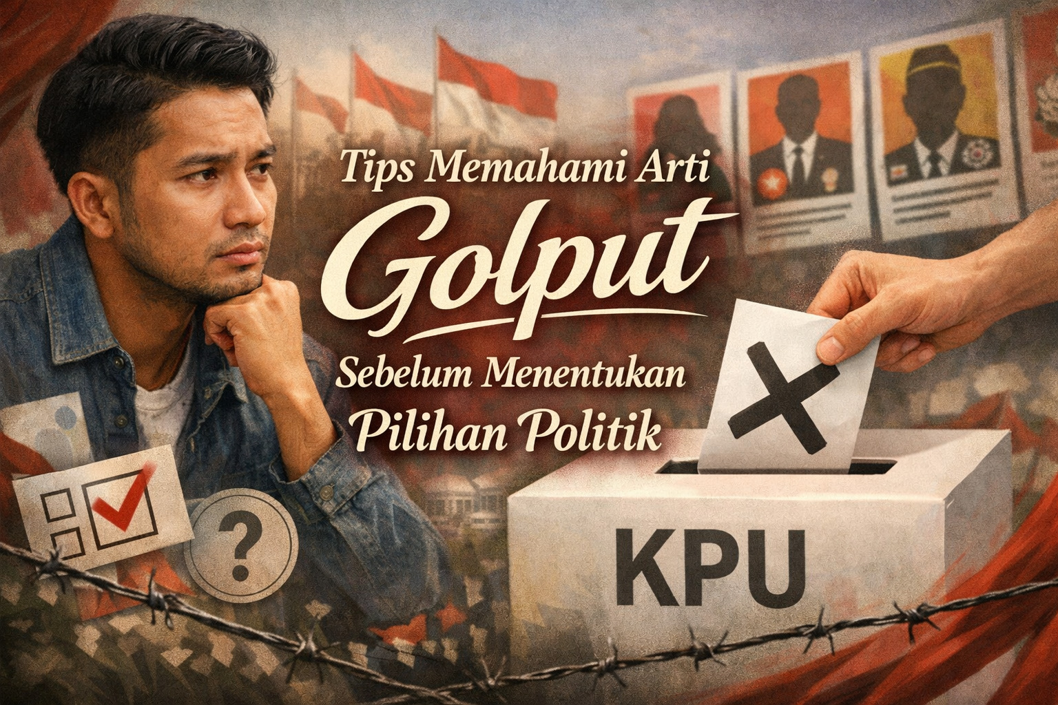 Tips Memahami Arti Golput Sebelum Menentukan Pilihan Politik