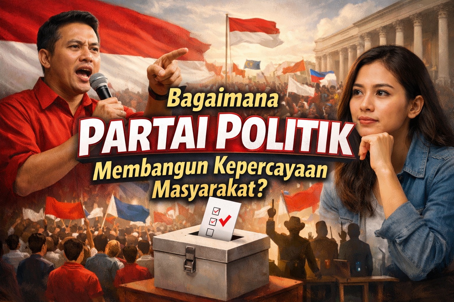 Bagaimana Partai Politik Membangun Kepercayaan Masyarakat?