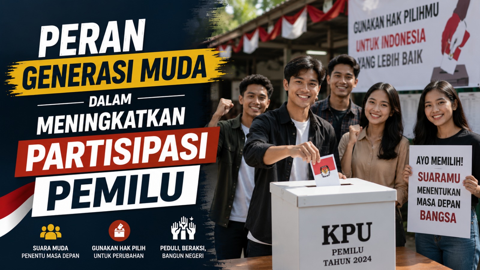 Peran Generasi Muda dalam Meningkatkan Partisipasi Pemilu