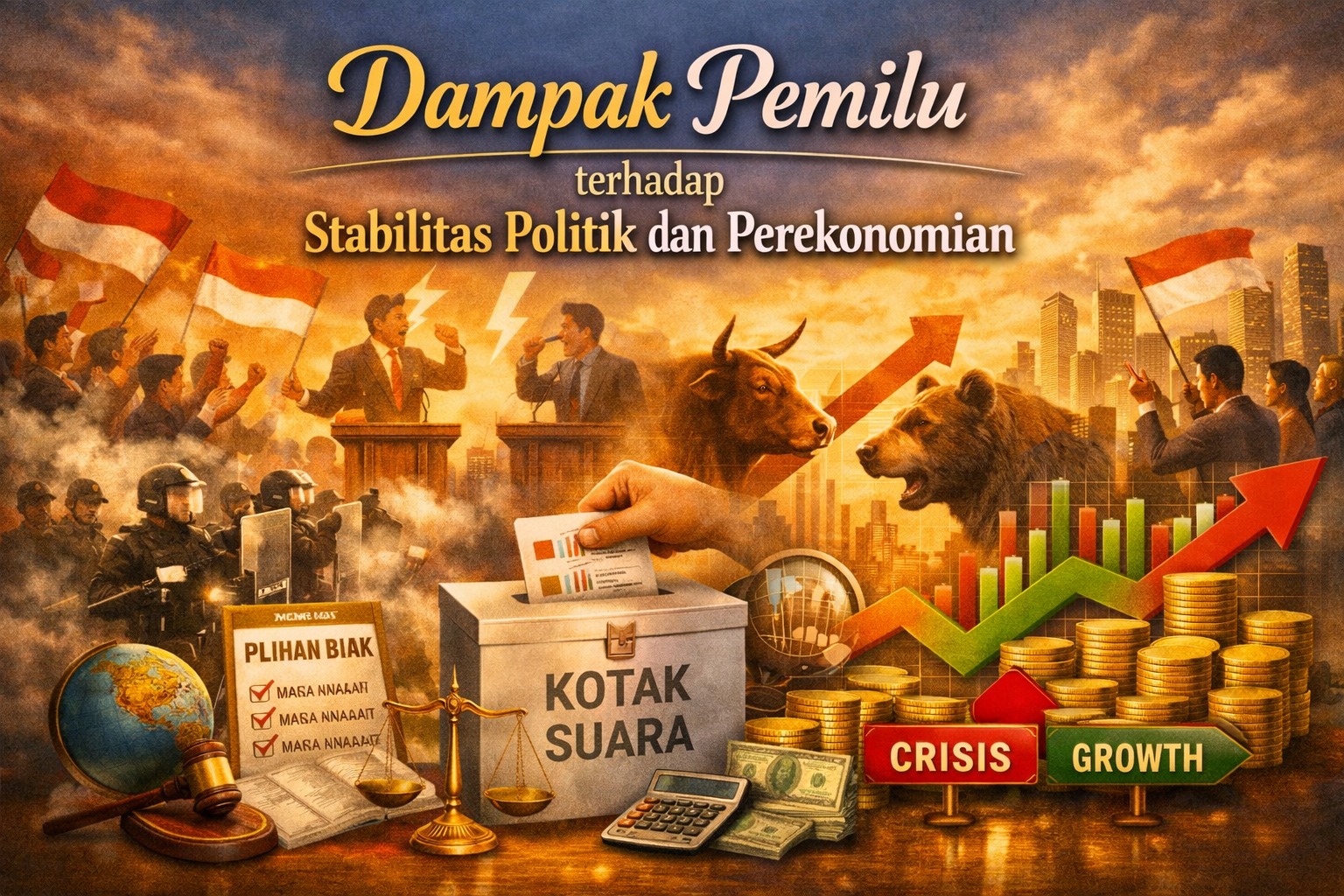 Dampak Pemilu terhadap Stabilitas Politik dan Perekonomian