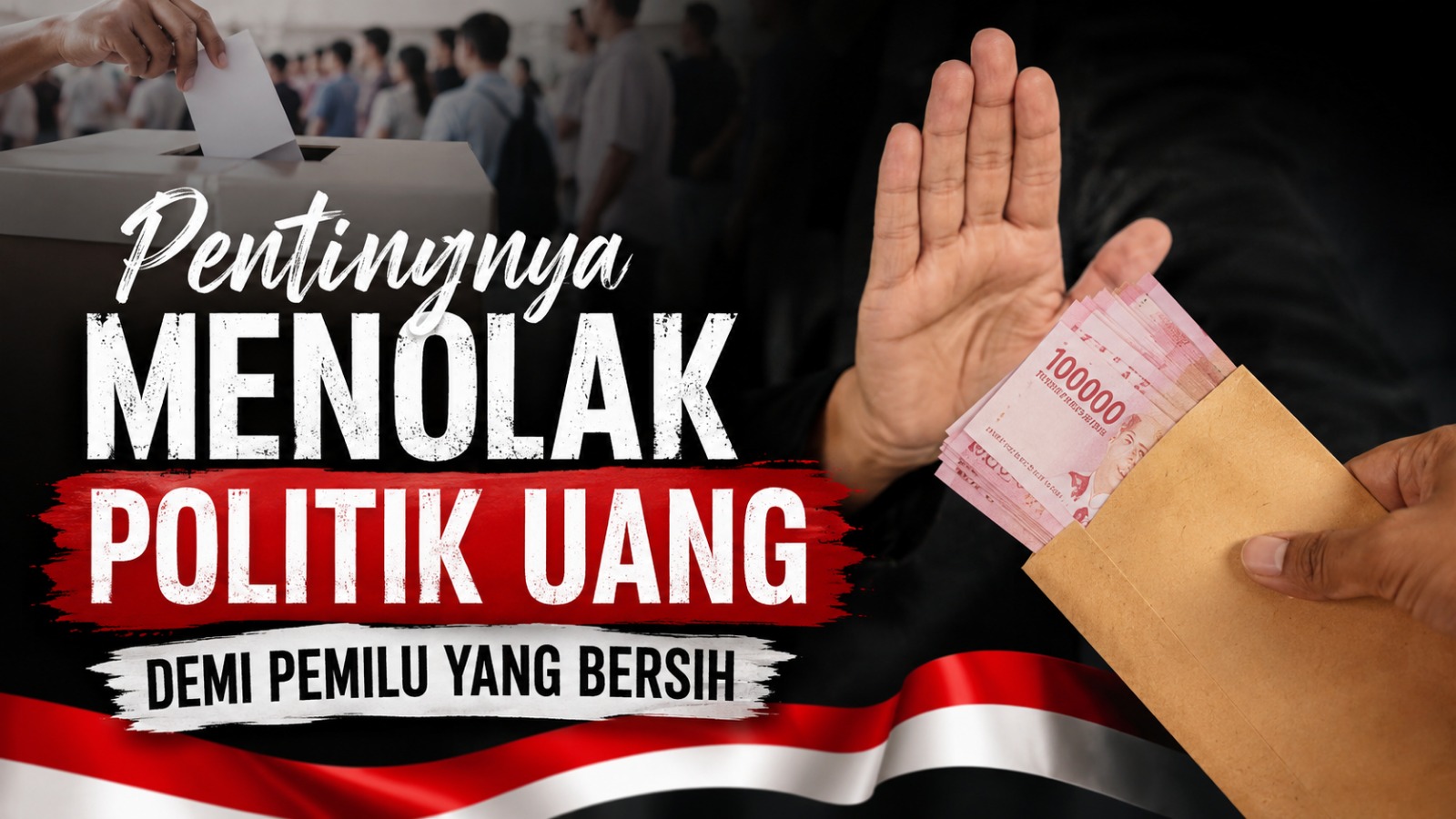 Pentingnya Menolak Politik Uang demi Pemilu yang Bersih