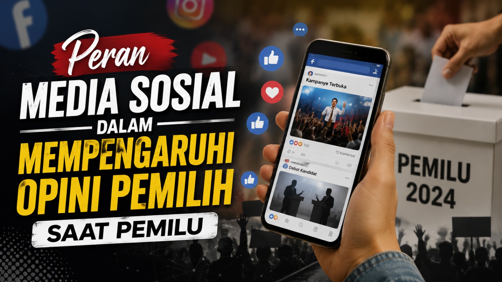 Peran Media Sosial dalam Mempengaruhi Opini Pemilih Saat Pemilu