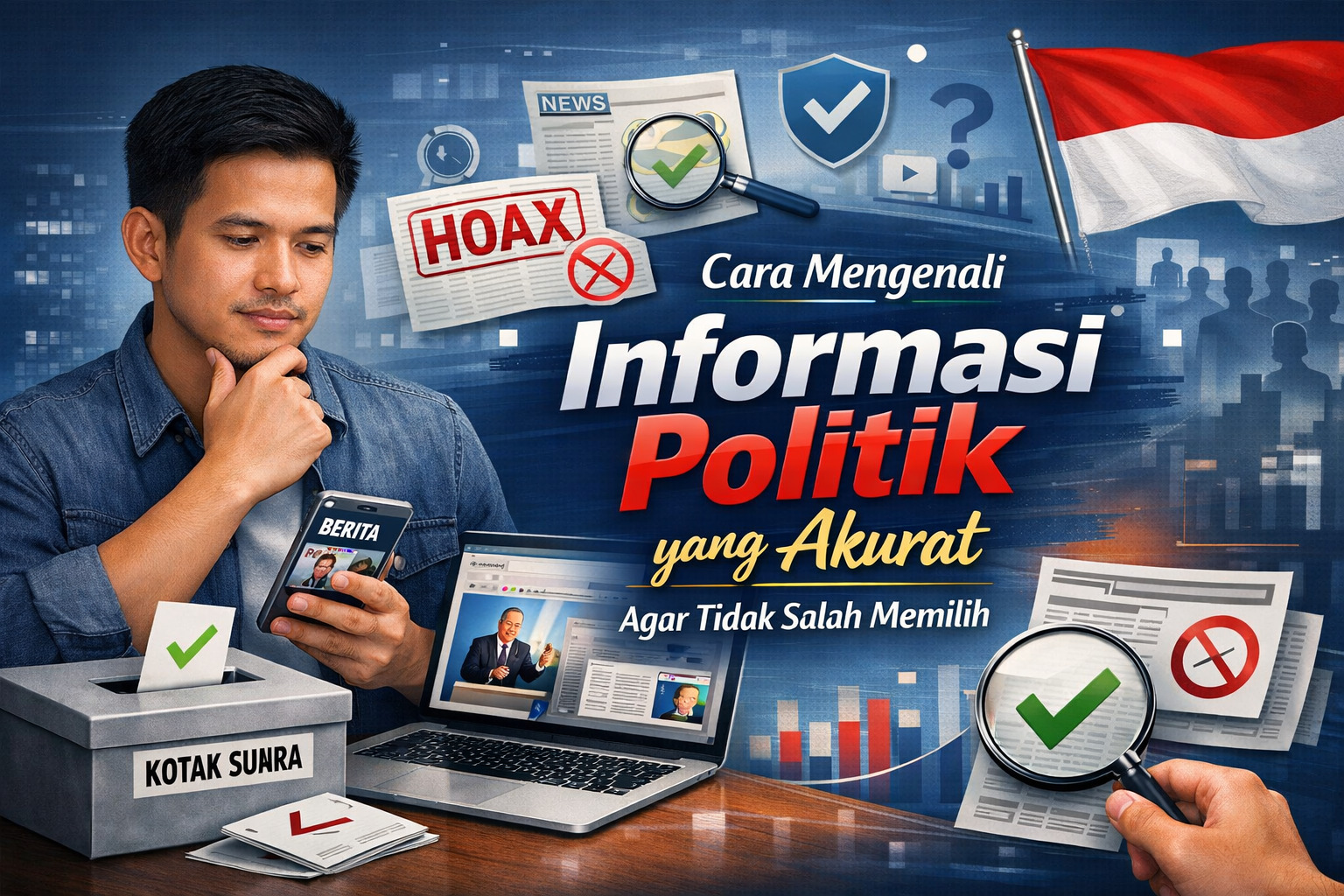 Cara Mengenali Informasi Politik Yang Akurat Agar Tidak Salah Memilih