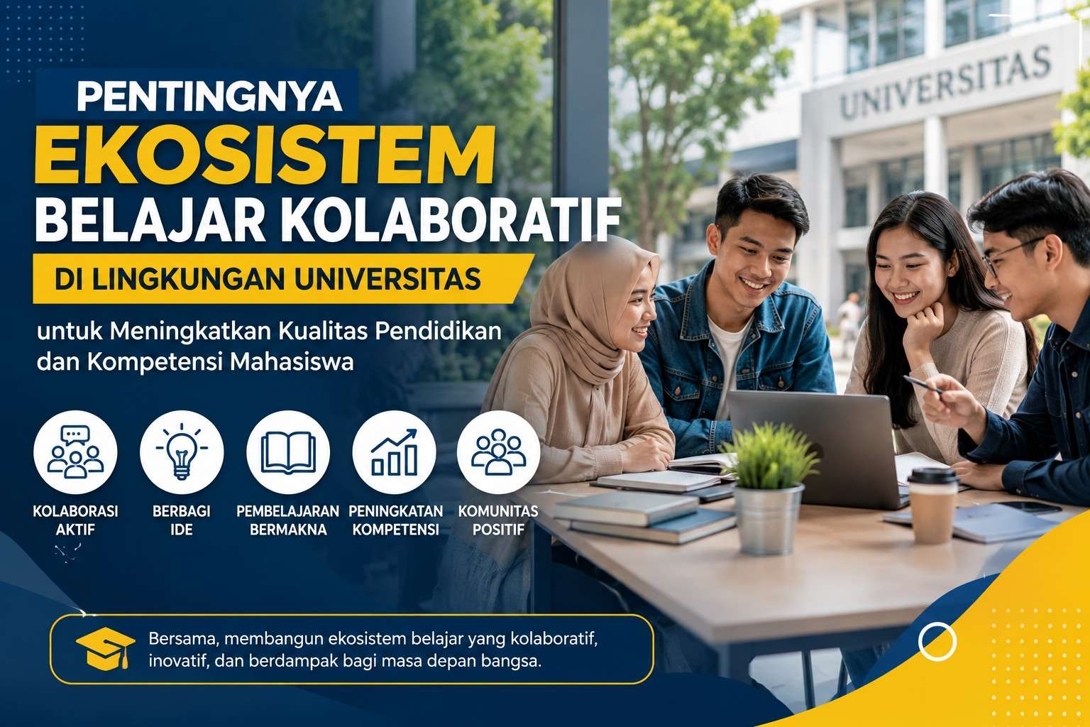 Pentingnya Ekosistem Belajar Kolaboratif di Lingkungan Universitas untuk Meningkatkan Kualitas Pendidikan dan Kompetensi Mahasiswa