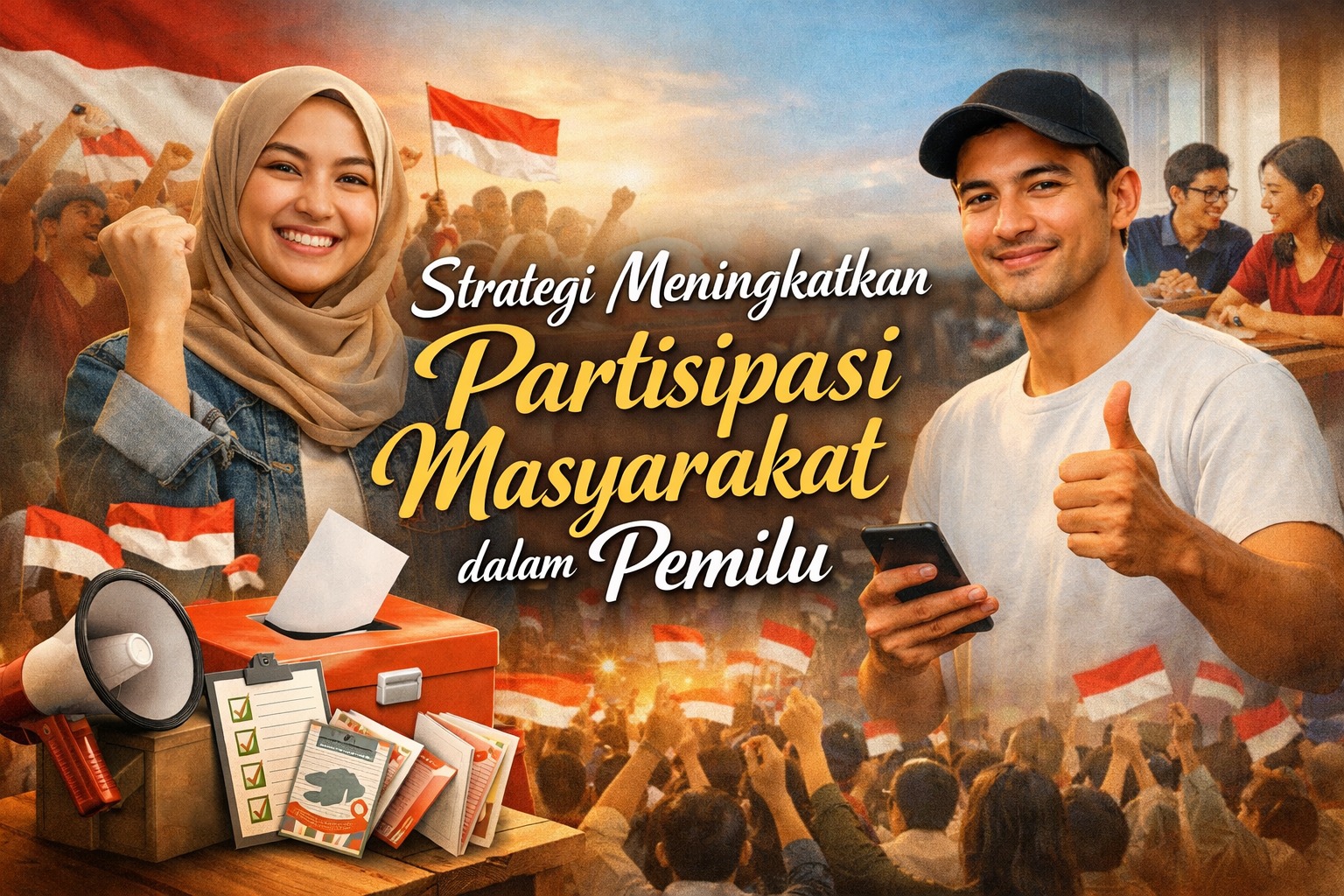 Strategi Meningkatkan Partisipasi Masyarakat dalam Pemilu