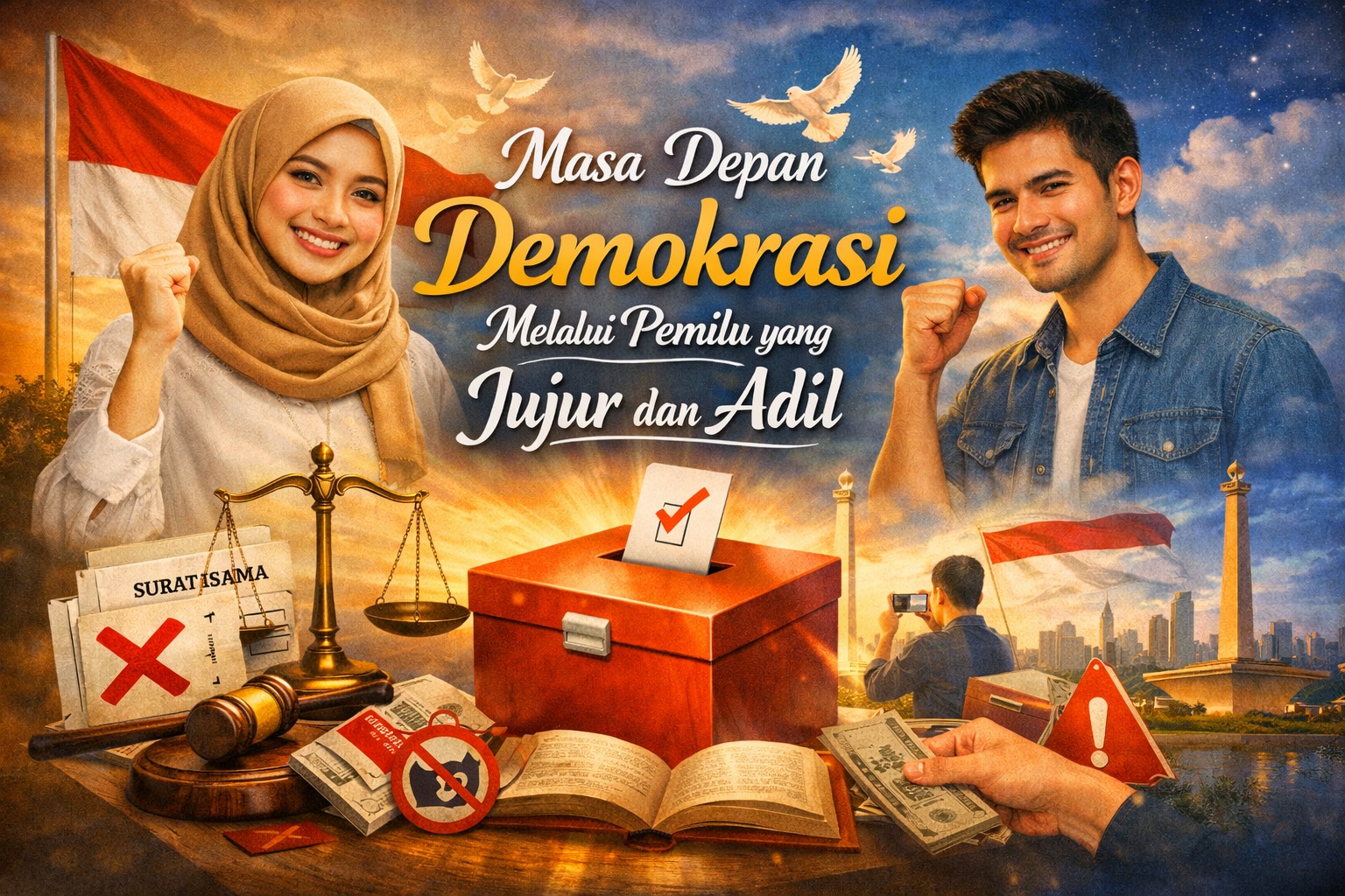 Masa Depan Demokrasi Melalui Pemilu yang Jujur dan Adil