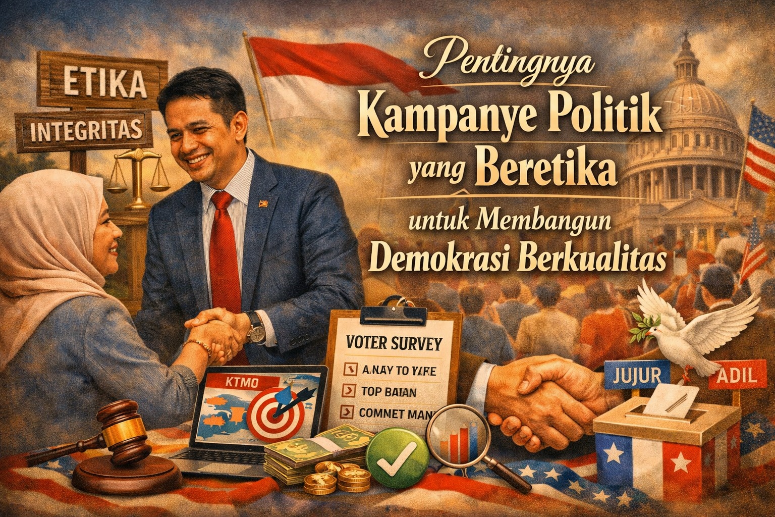 Pentingnya Kampanye Politik yang Beretika untuk Membangun Demokrasi Berkualitas