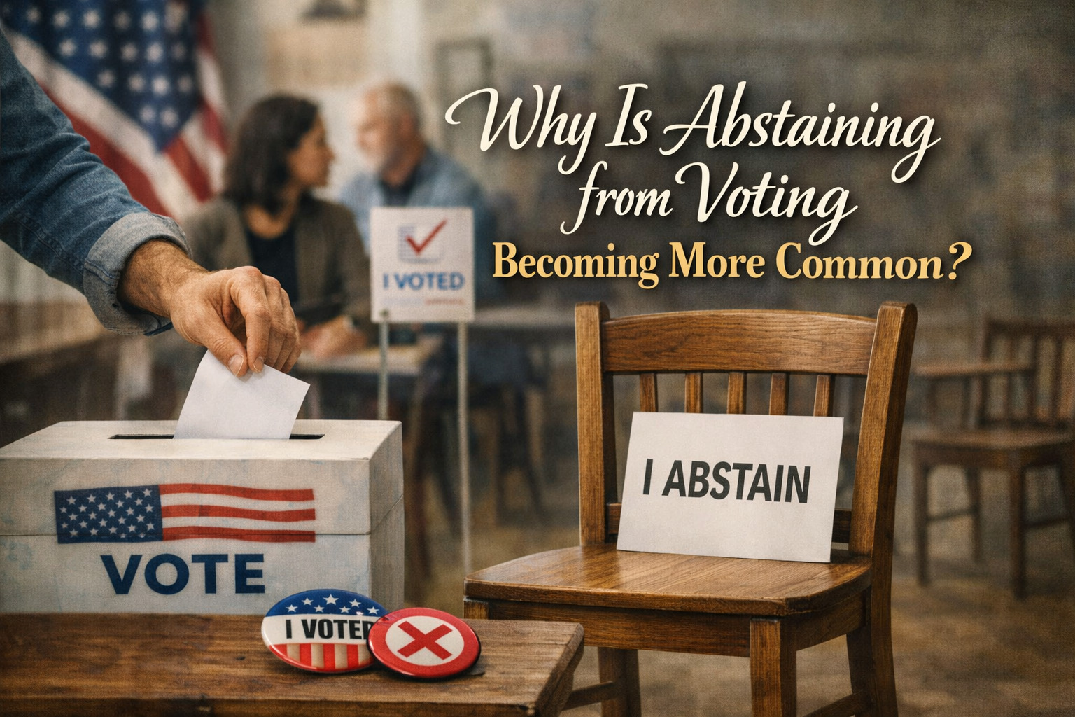 Why Is Abstaining From Voting Becoming More Common?