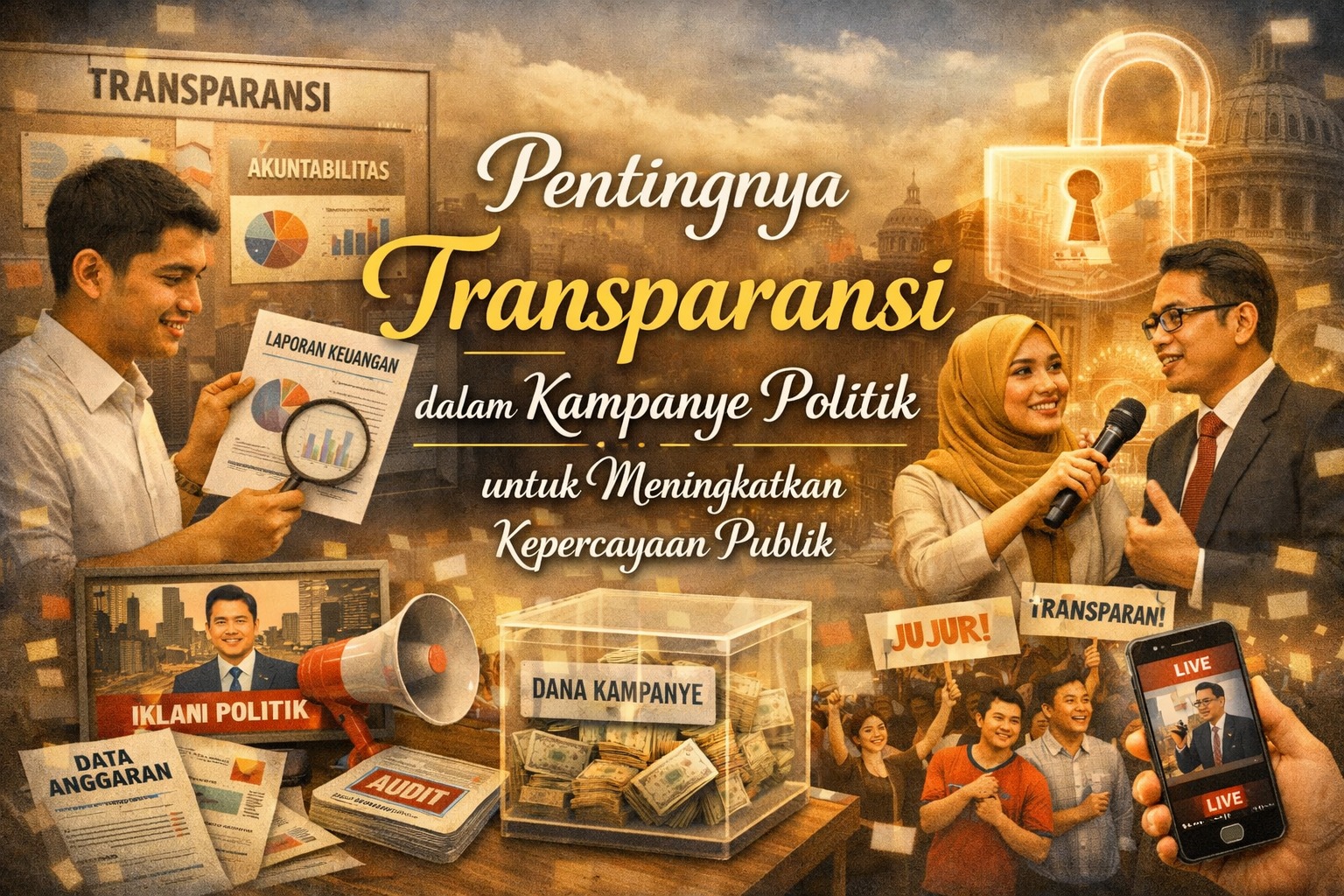Pentingnya Transparansi dalam Kampanye Politik untuk Meningkatkan Kepercayaan Publik