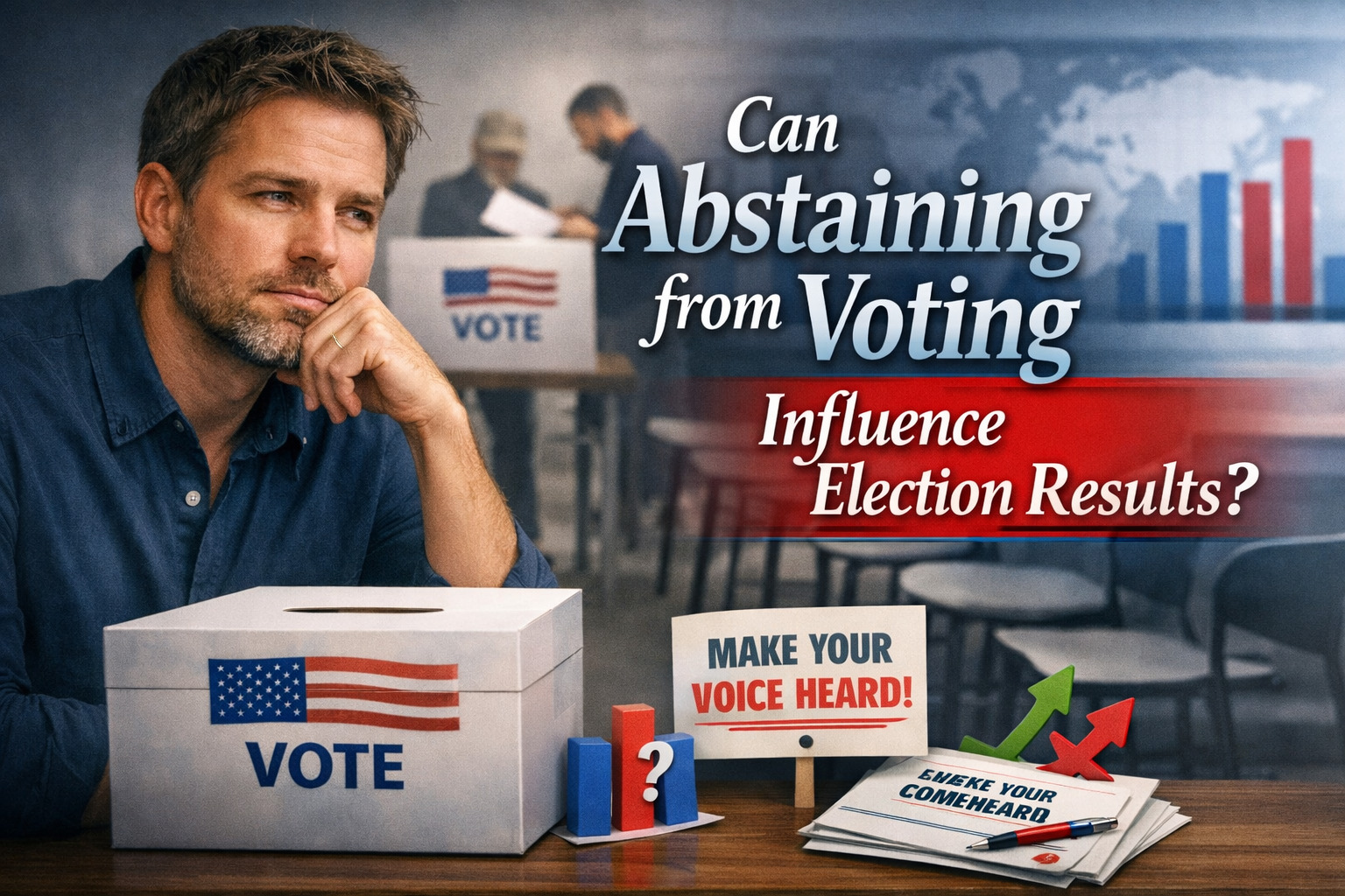 Can Abstaining From Voting Influence Election Results?