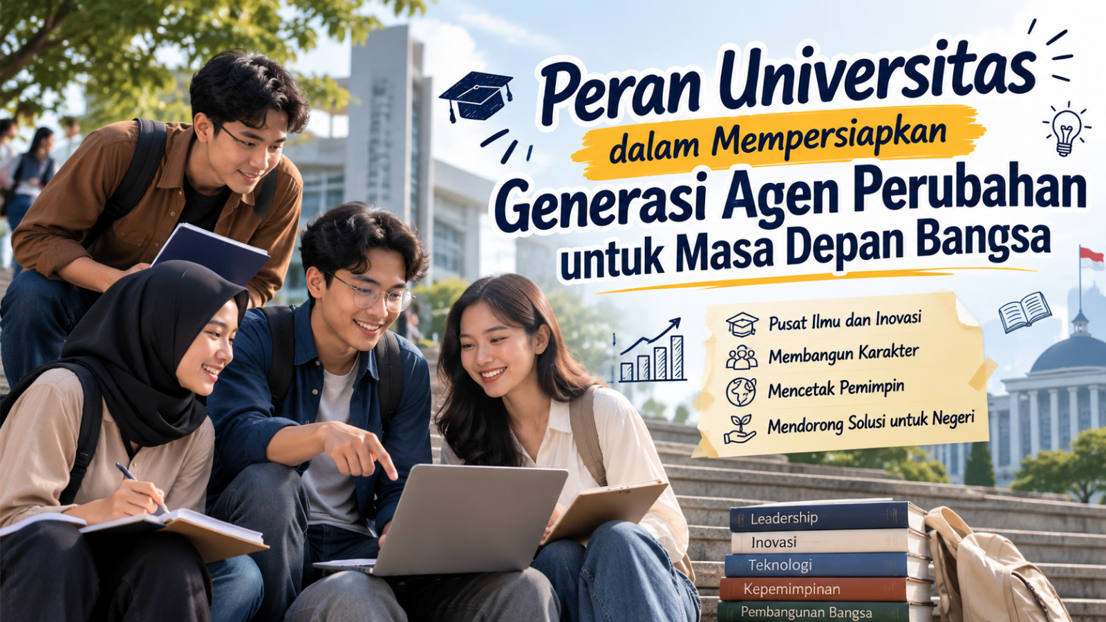 Peran Universitas Dalam Mempersiapkan Generasi Agen Perubahan Untuk Masa Depan Bangsa