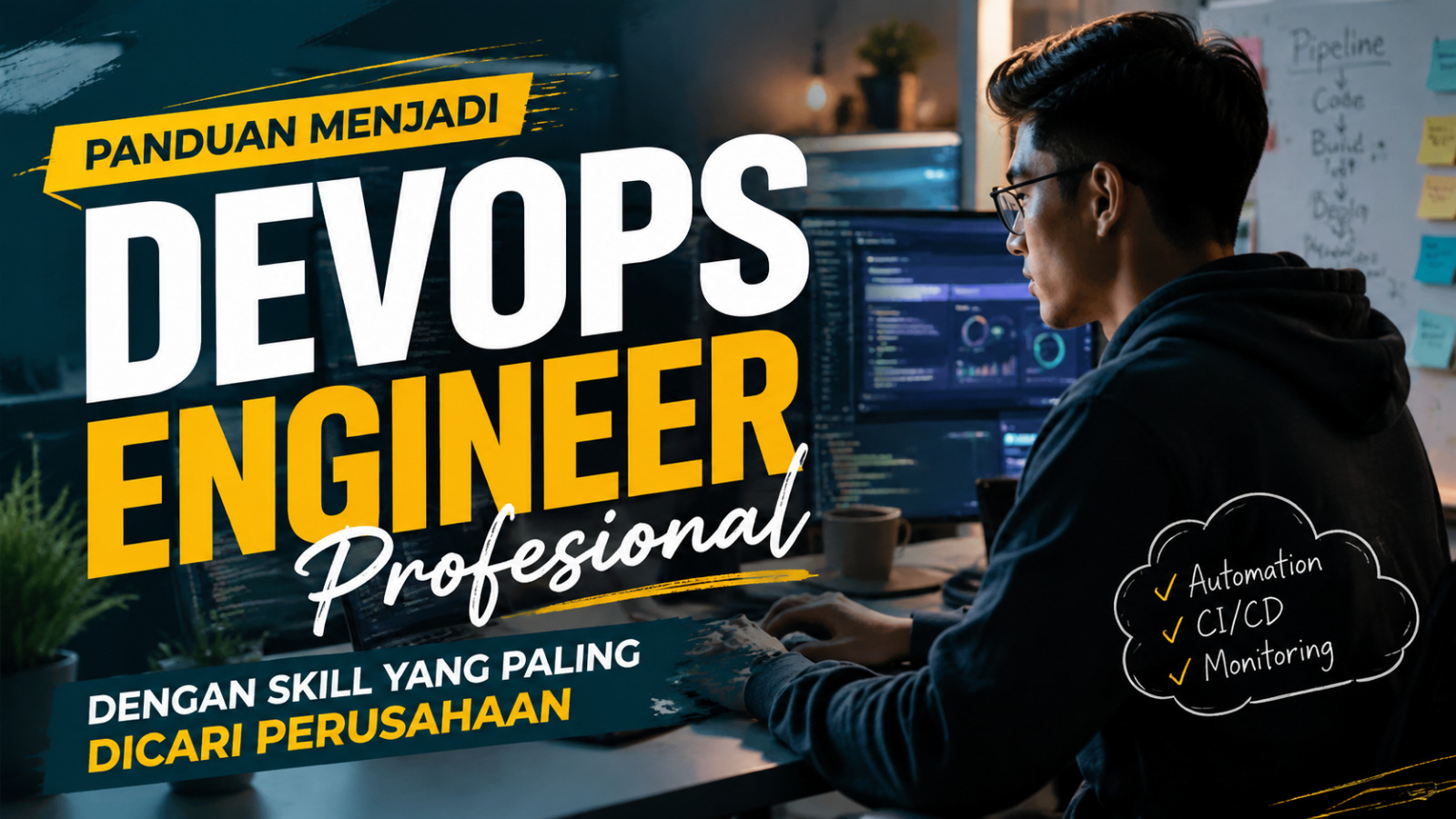 Panduan Menjadi DevOps Engineer Profesional Dengan Skill Yang Paling Dicari Perusahaan
